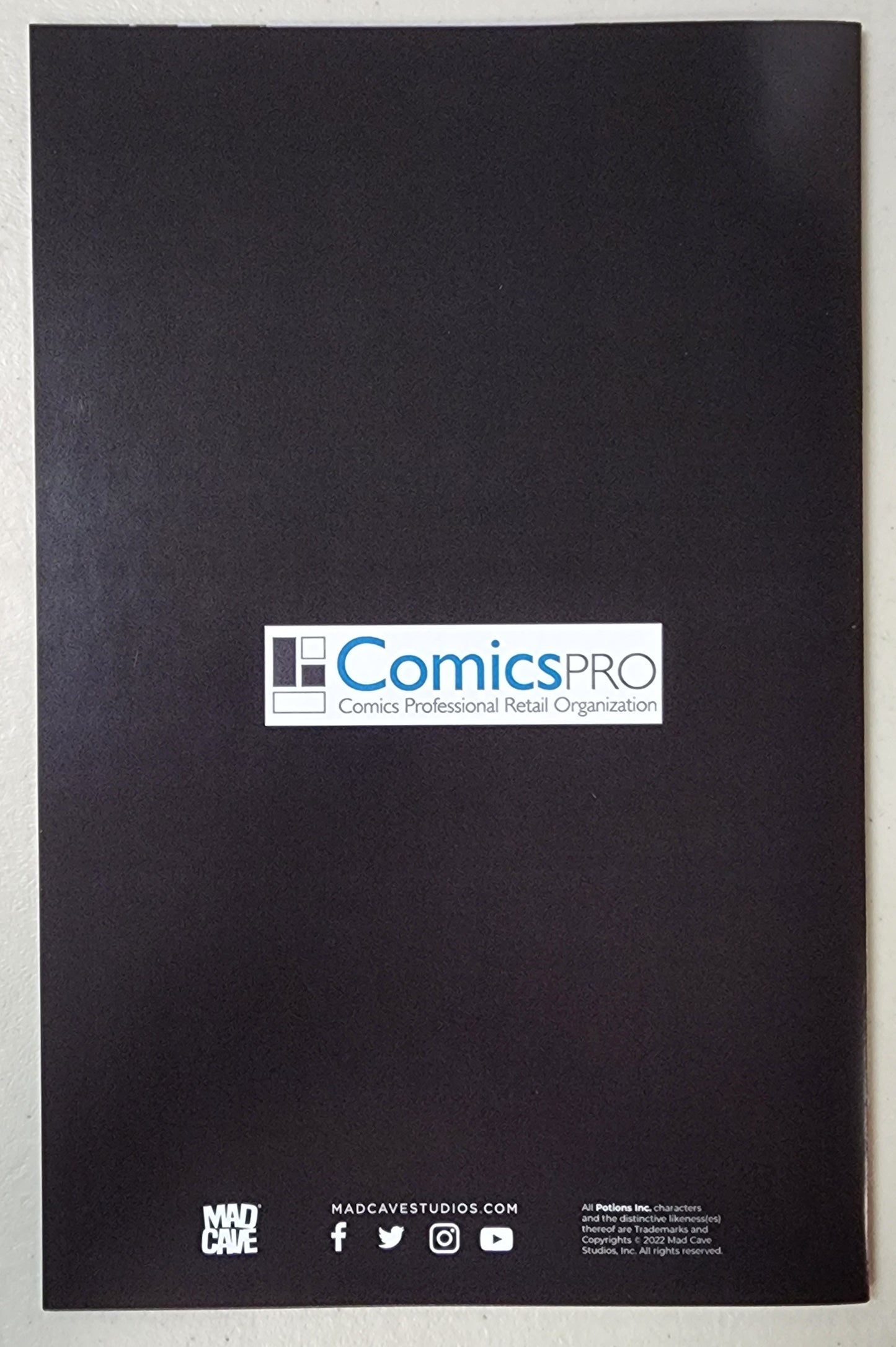POTIONS #1 COMICSPRO EXCLUSIVE 2022 comic book MAD CAVE STUDIOS