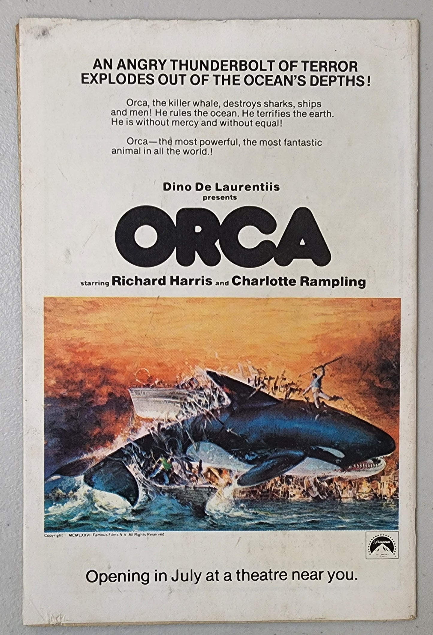 IRON FIST #15 (1ST APP BUSHMASTER) 1977 comic book MARVEL COMICS