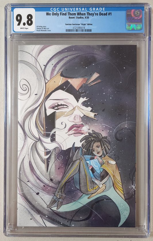 9.8 CGC WE ONLY FIND THEM WHEN THEYRE DEAD #1 SSCO PEACH MOMOKO VIRGIN VARIANT [3721091019]