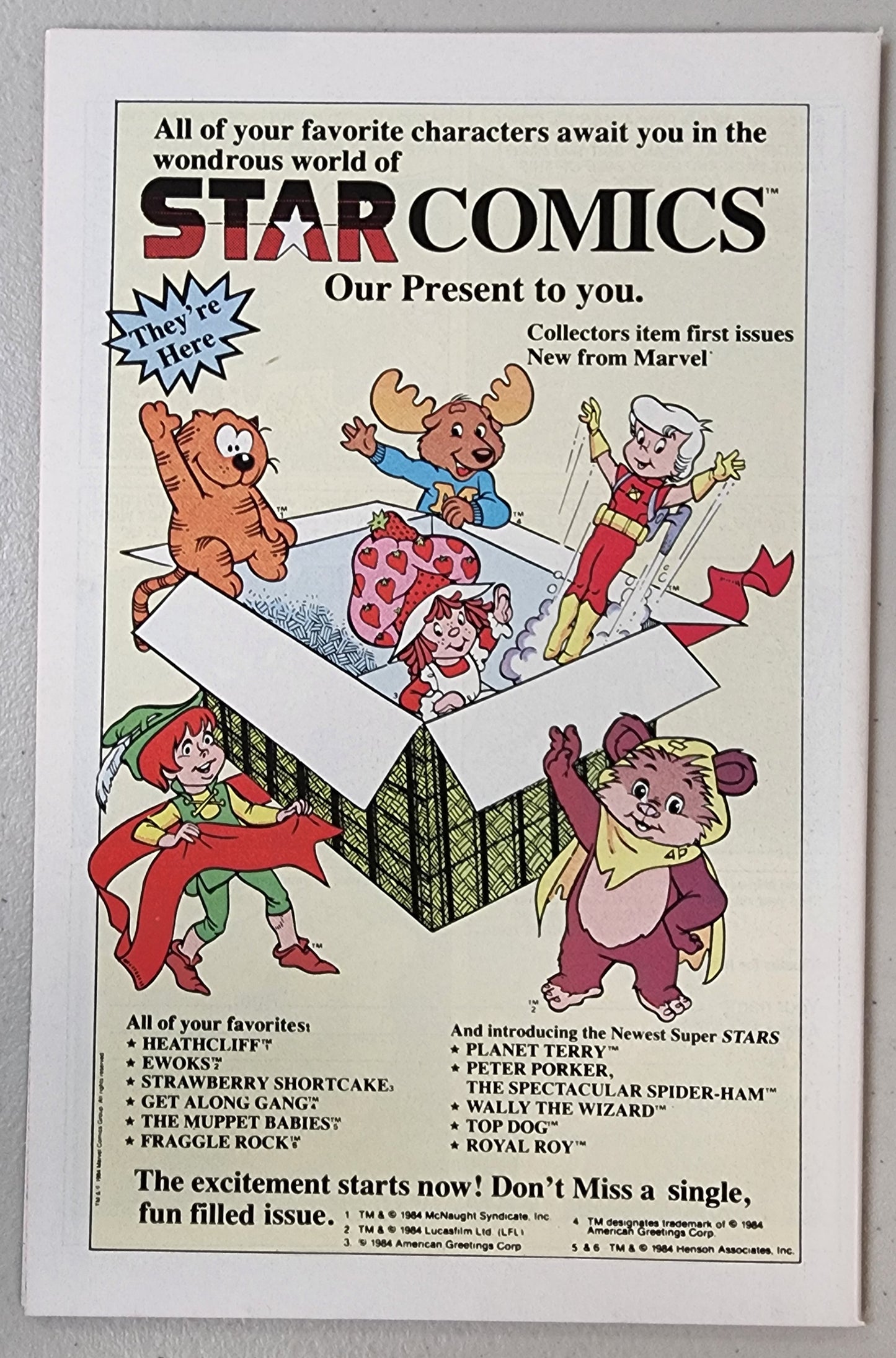 MARVEL SUPER HEROES SECRET WARS #12 NEWSSTAND 1984 MARVEL COMICS