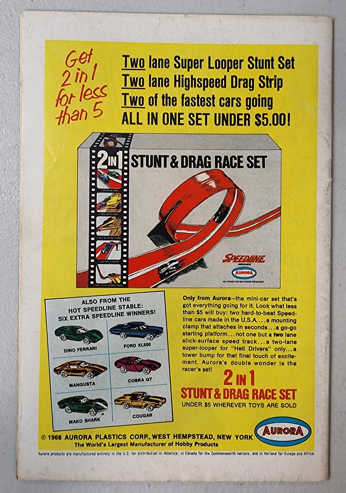 BATMAN #207 1968 comic book DC COMICS