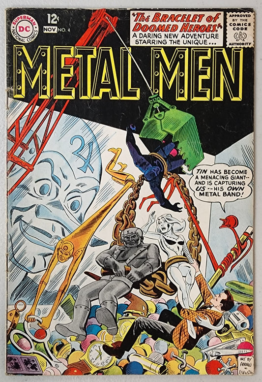 METAL MEN #4 1963
