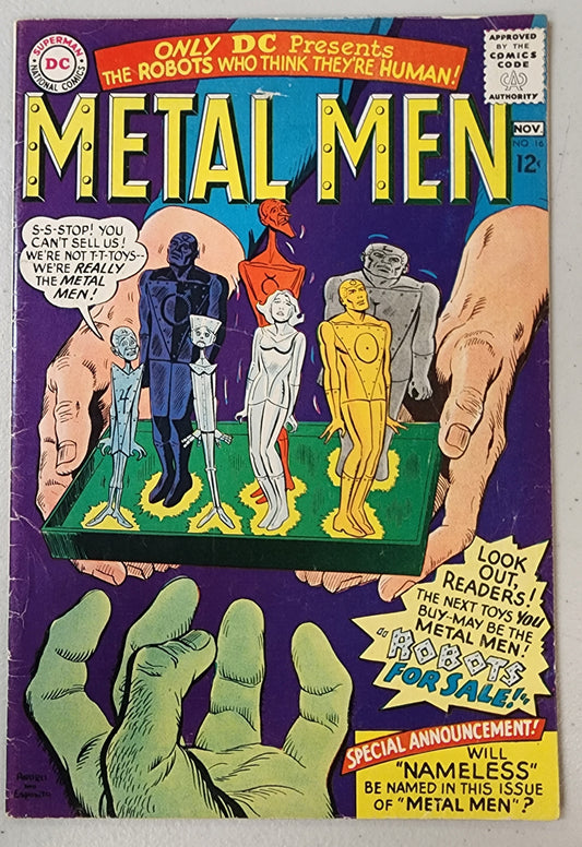 METAL MEN #16 1966