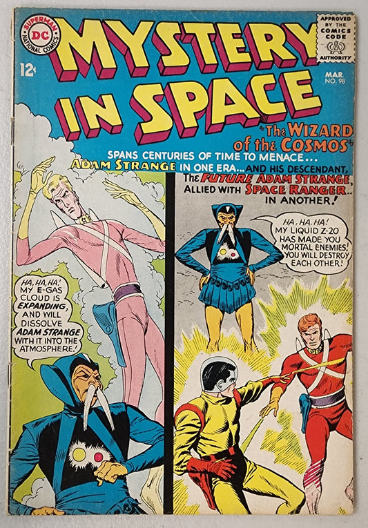MYSTERY IN SPACE #98 1965