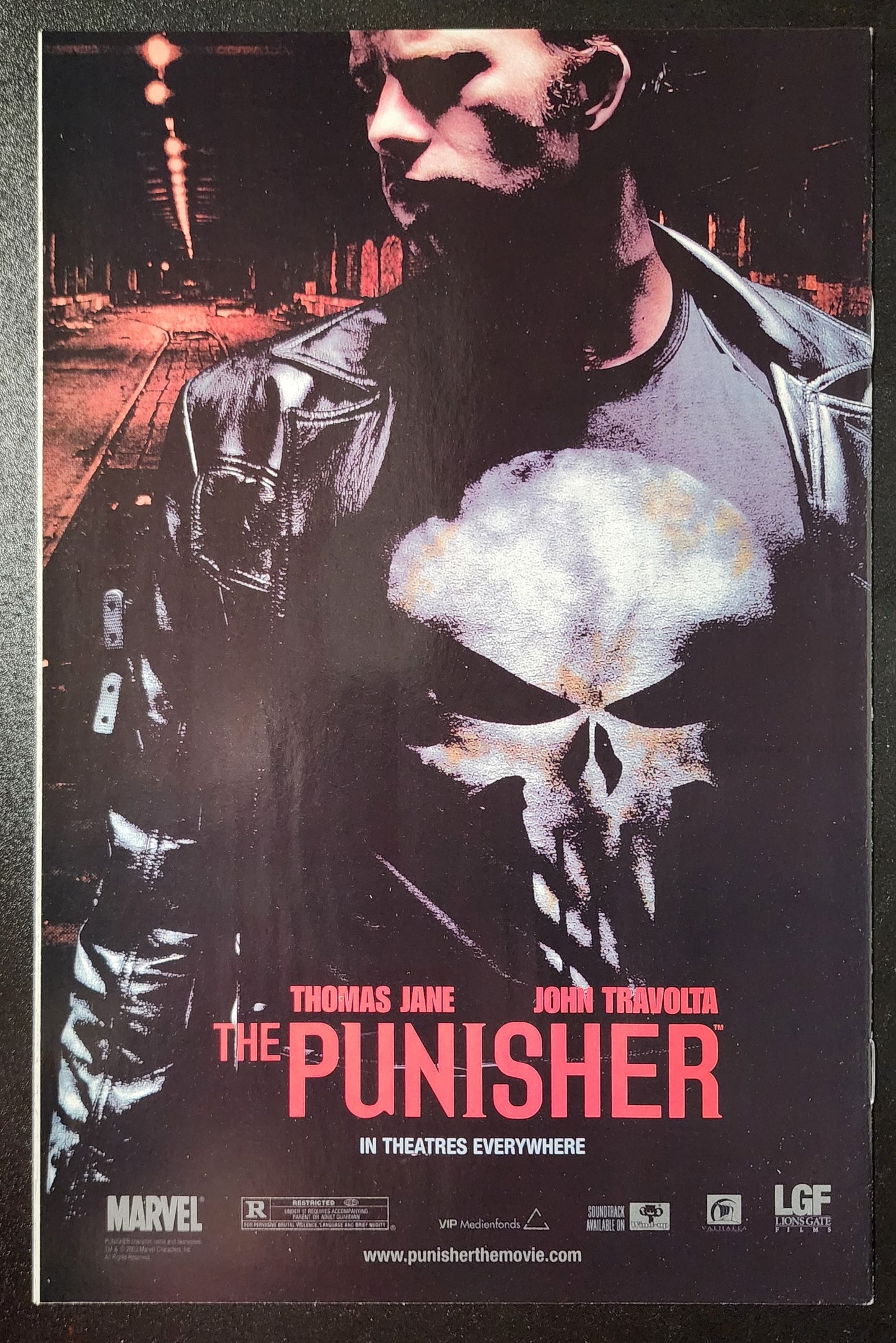 AMAZING SPIDER-MAN #129 REPRINT PUNISHER MOVIE PROMOTIONAL LIONS GATE (1ST APP PUNISHER) 2004 Spider-Man MARVEL COMICS