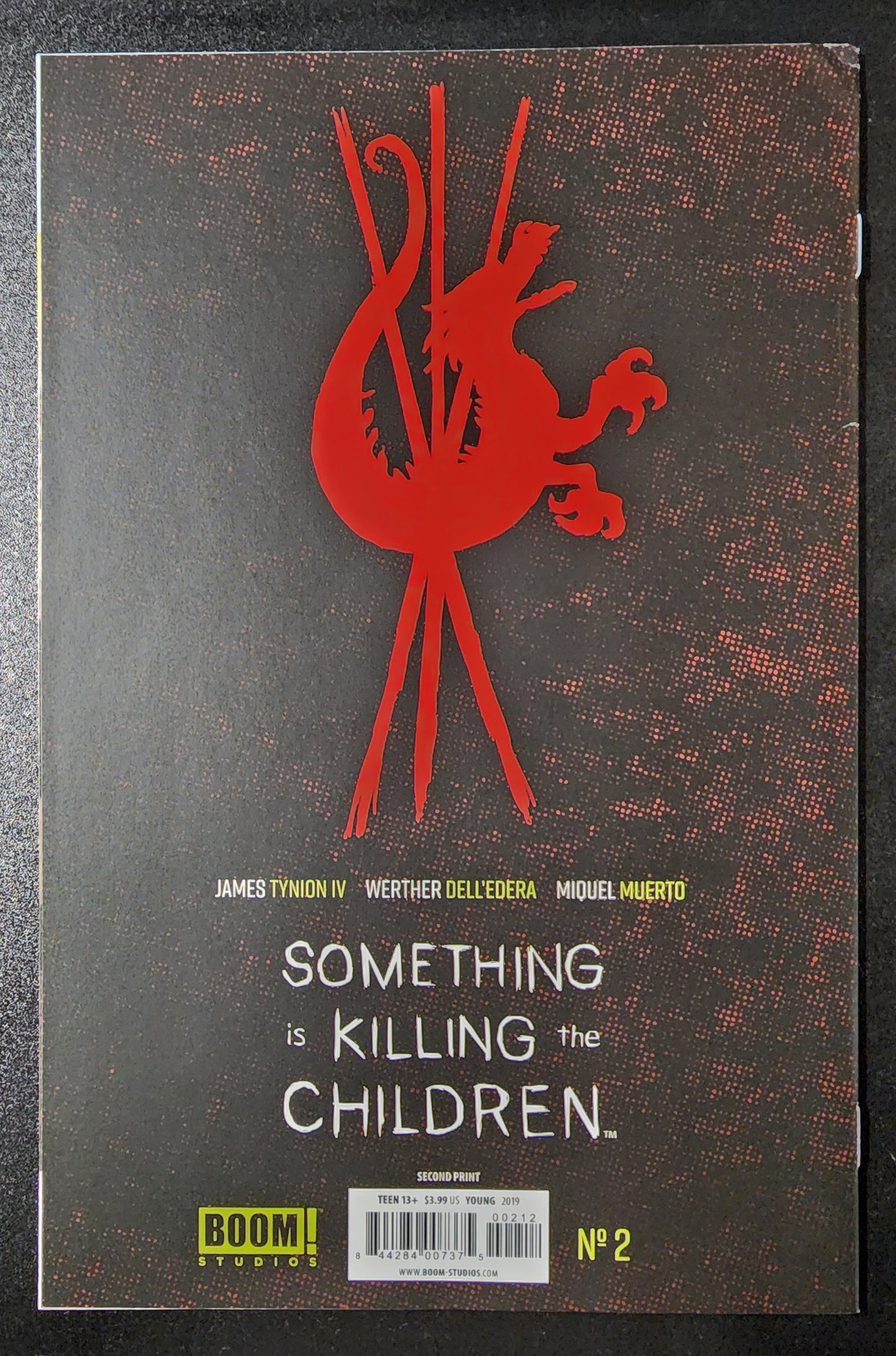 SOMETHING IS KILLING THE CHILDREN #2 2ND PRINT VARIANT *DMG* comic books BOOM! STUDIOS
