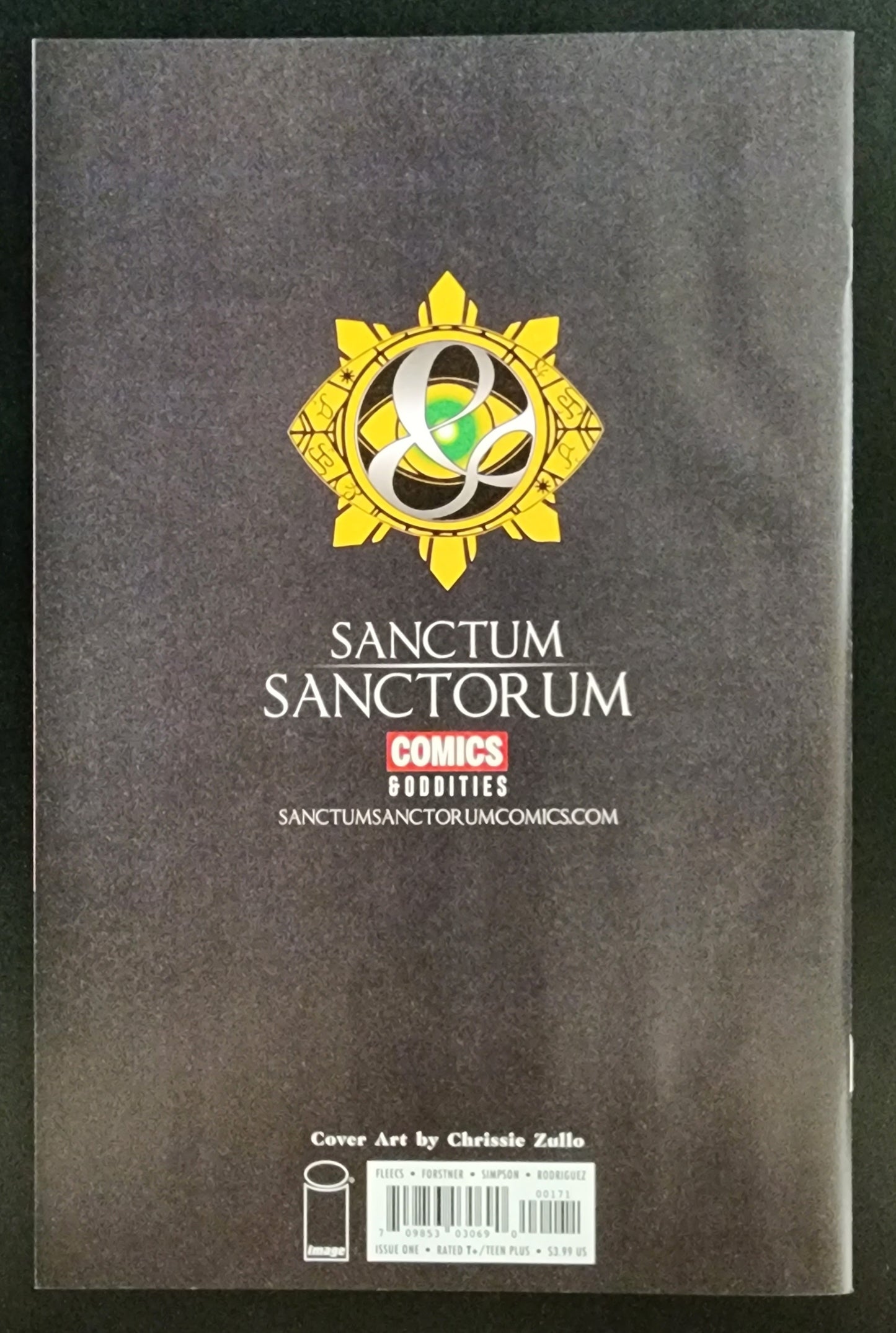 STRAY DOGS #1 ZULLO VARIANT SIGNED BY TONY FLEECS IMAGE COMICS