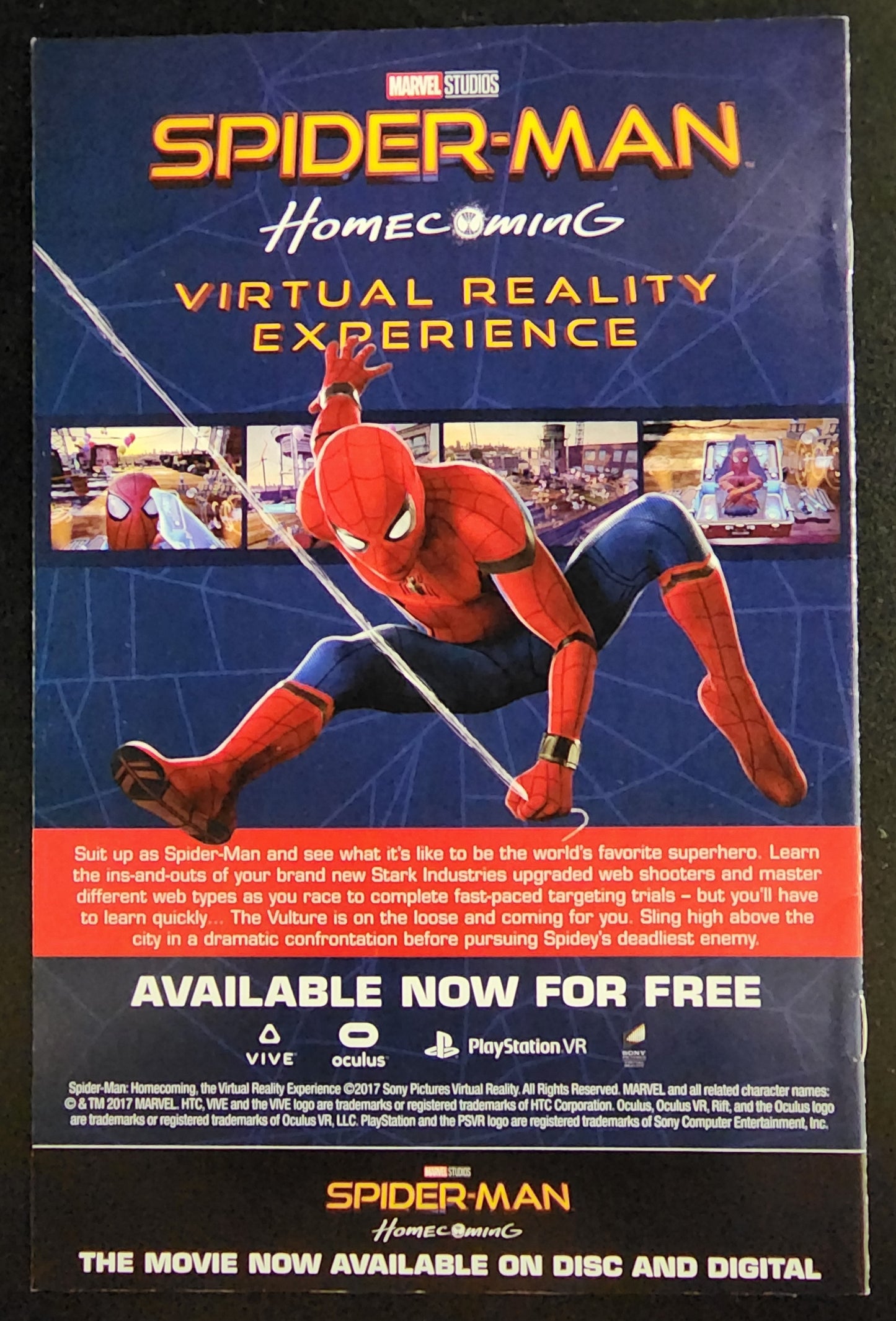 SPIDER-MAN #1 PROMO GIVEAWAY THROUGH THE YEARS Spider-Man MARVEL COMICS