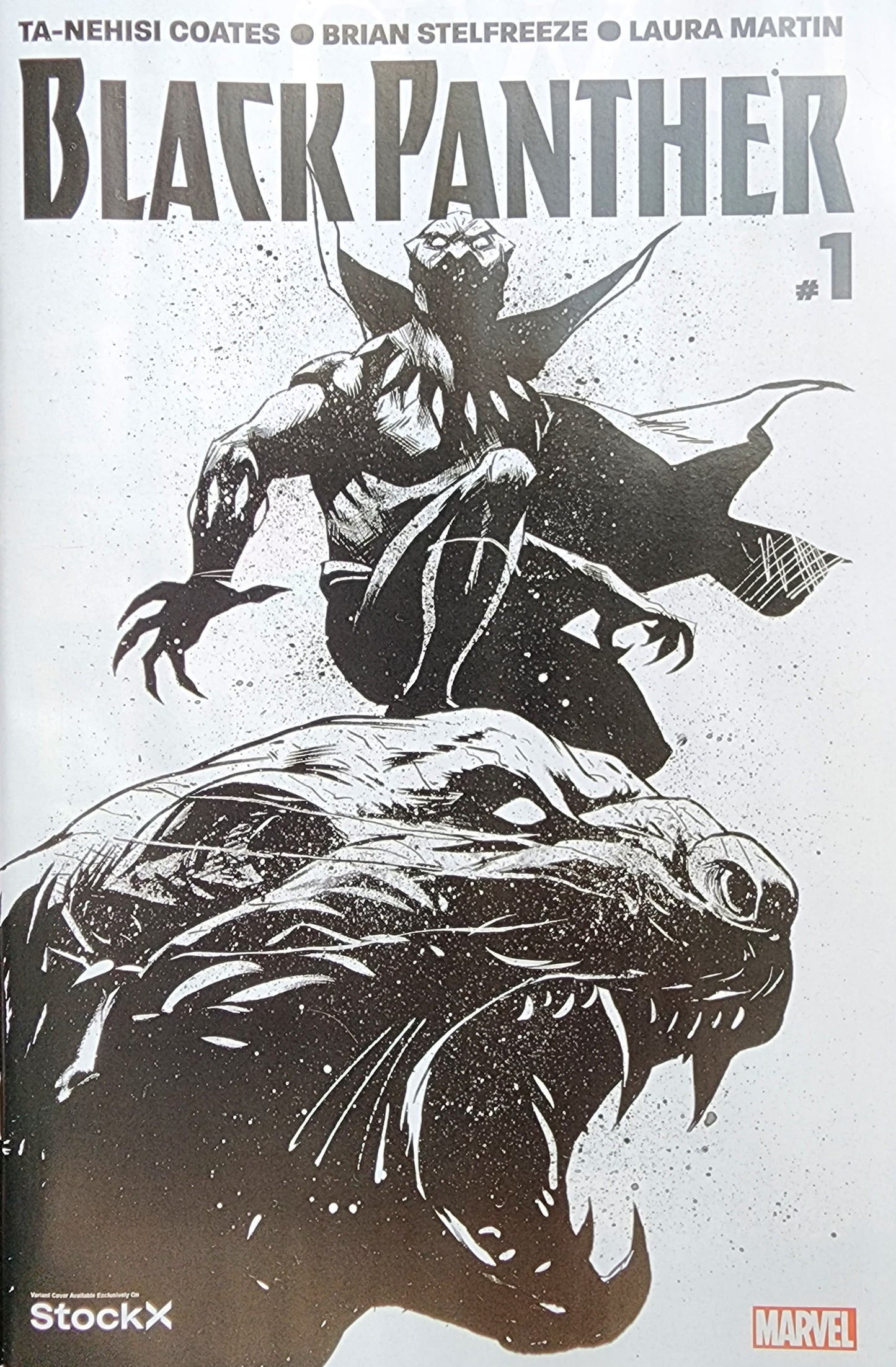 BLACK PANTHER #1 SANFORD GREENE STOCKX EXCLUSIVE VARIANT Black Panther MARVEL COMICS