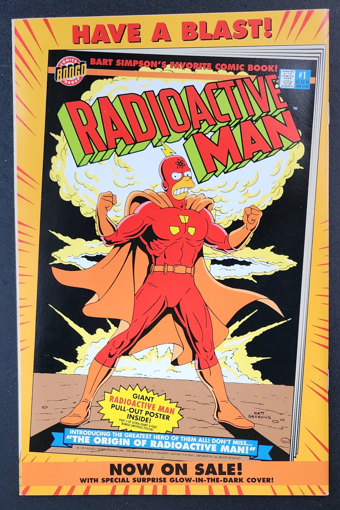 BARTMAN #1 1993 BONGO COMICS