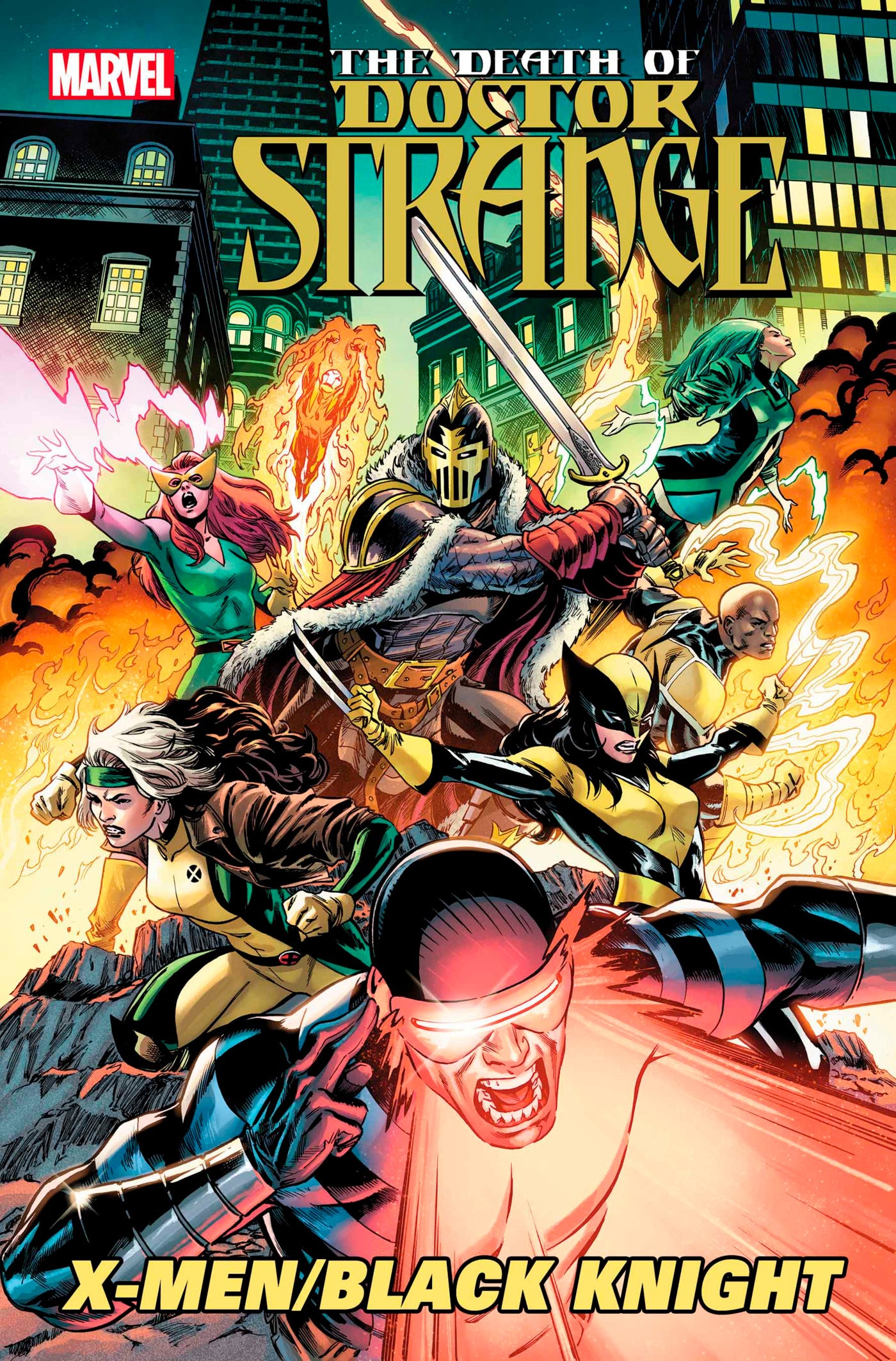 DEATH DOCTOR STRANGE X-MEN BLACK KNIGHT #1 2021 Doctor Strange MARVEL PRH