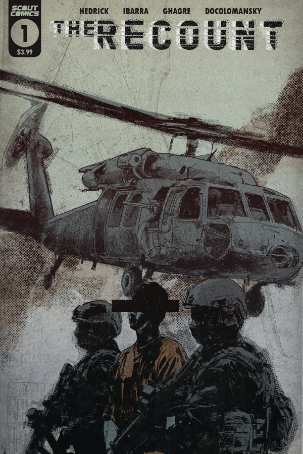 RECOUNT #1 3RD PRINT VARIANT 2021 comic book SCOUT COMICS