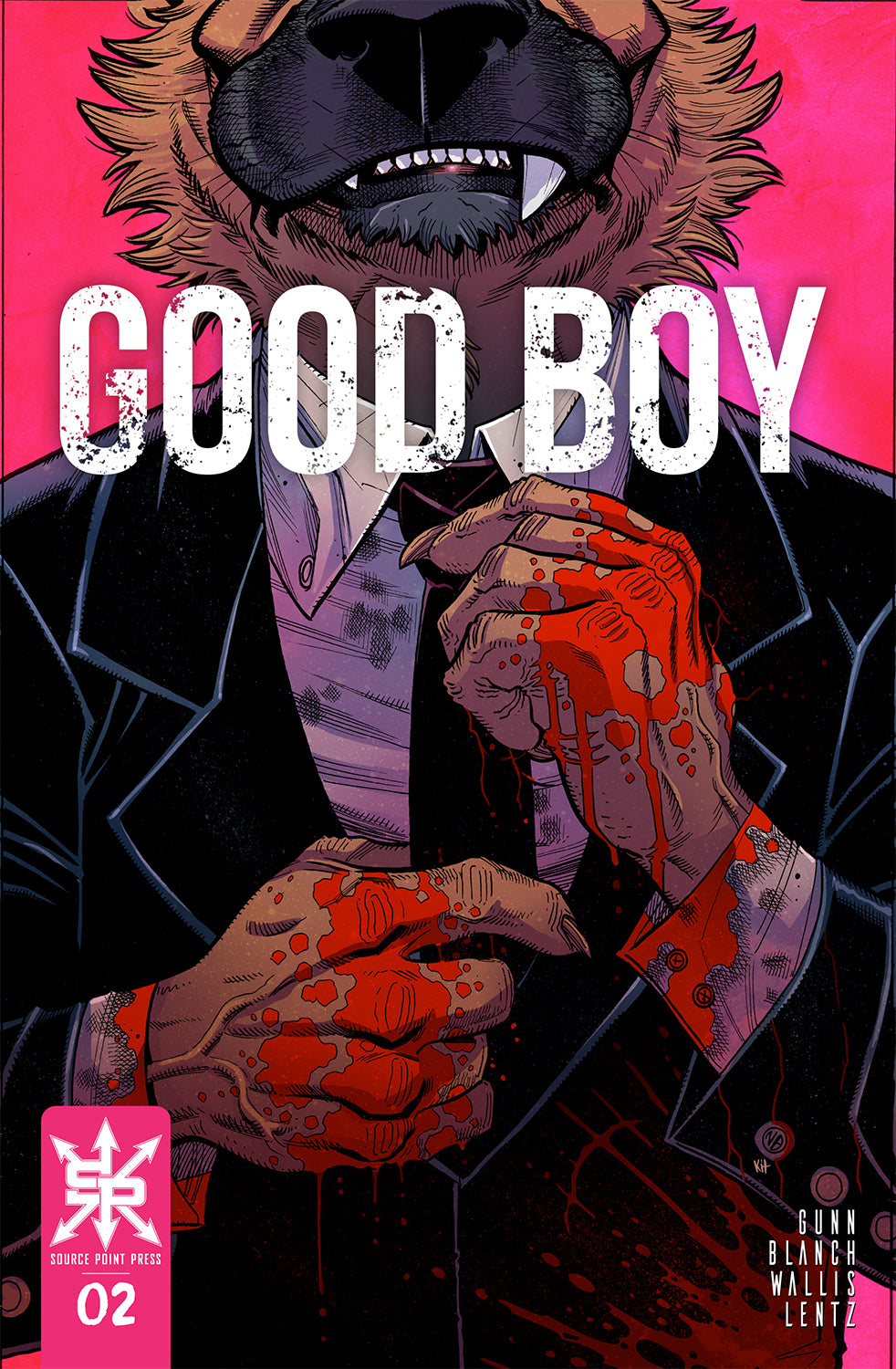 GOOD BOY #2 (OF 3) CVR A BRADSHAW (MR) 2021 comic book SOURCE POINT PRESS