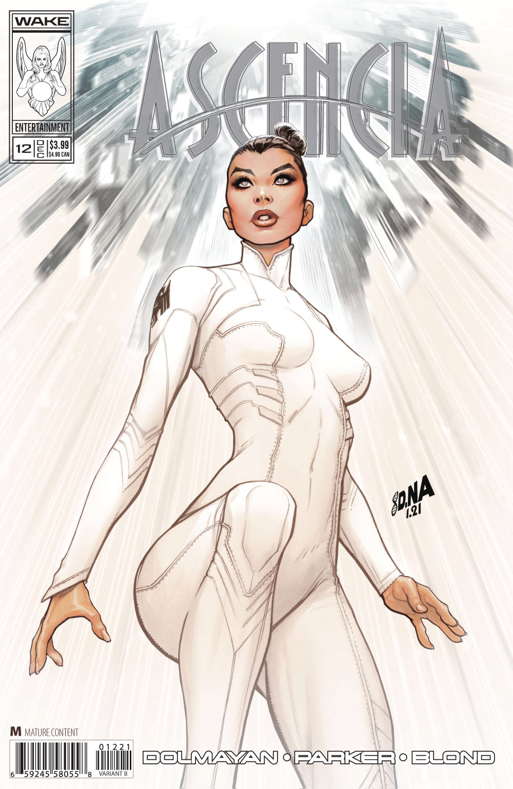 ASCENCIA #12 CVR B DAVID NAKAYAMA 2022 Ascencia WAKE ENTERTAINMENT