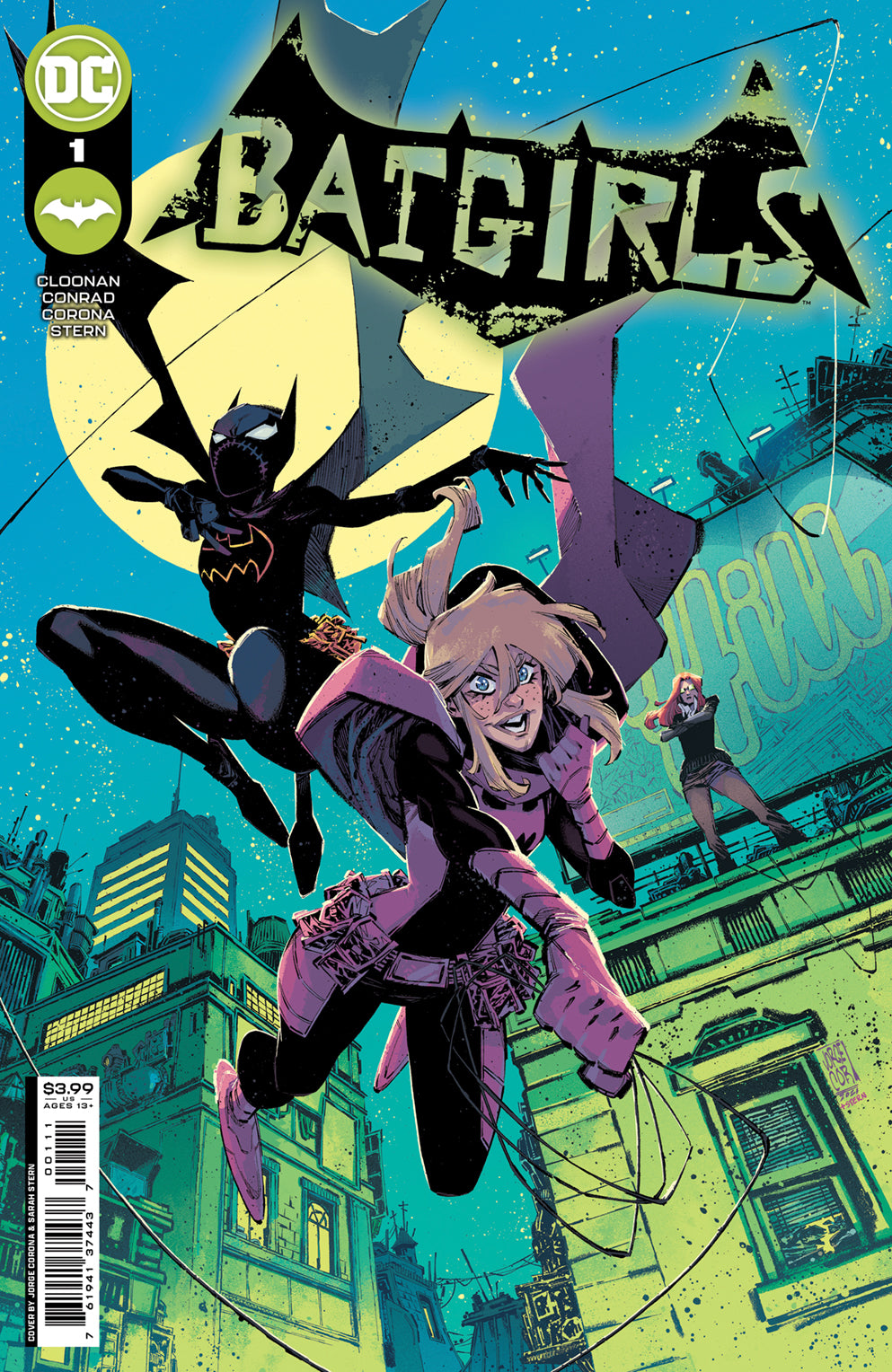 BATGIRLS #1 CVR A JORGE CORONA 2021 Batgirls DC COMICS