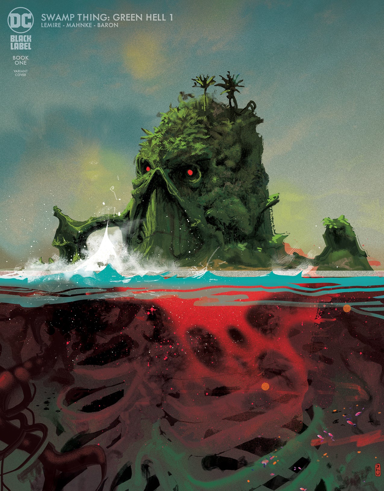 SWAMP THING GREEN HELL #1 (OF 3) CVR B CHRISTIAN WARD VARIANT (MR) 2021 Swamp Thing DC COMICS