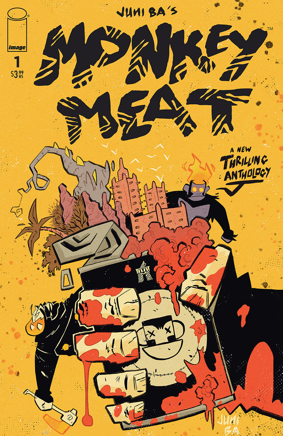 MONKEY MEAT #1 (OF 5) 2022 comic book IMAGE COMICS