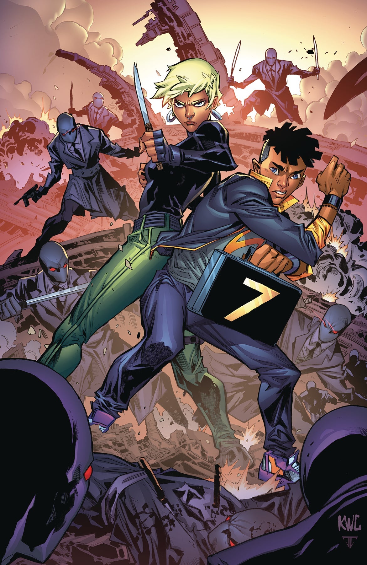 SEVEN SECRETS #13 UNLOCKABLE LASHLEY VIRGIN VARIANT (ONE PER STORE) 2022 comic book BOOM! STUDIOS