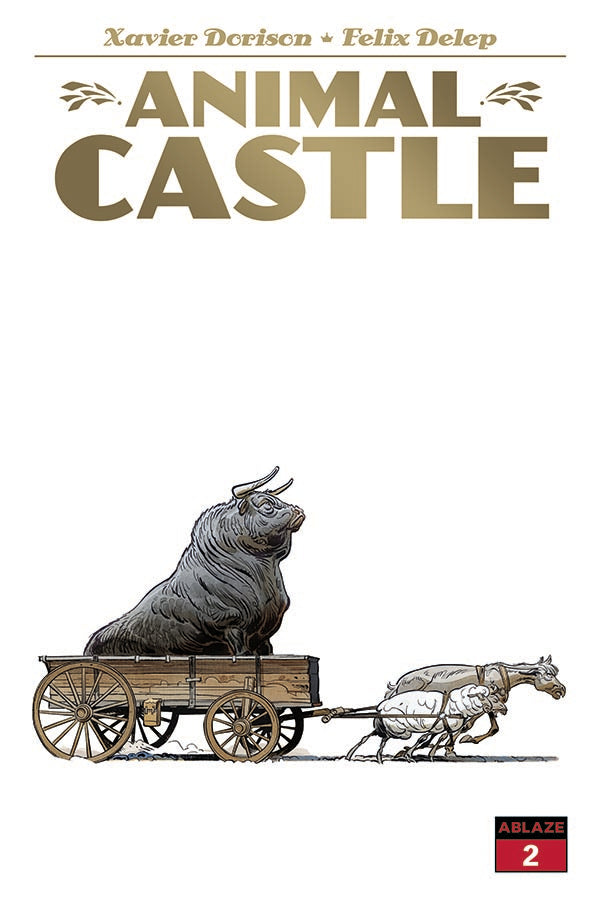 ANIMAL CASTLE #2 CVR A DELEP SILVIO THE BULL (MR) 2022 comic book ABLAZE