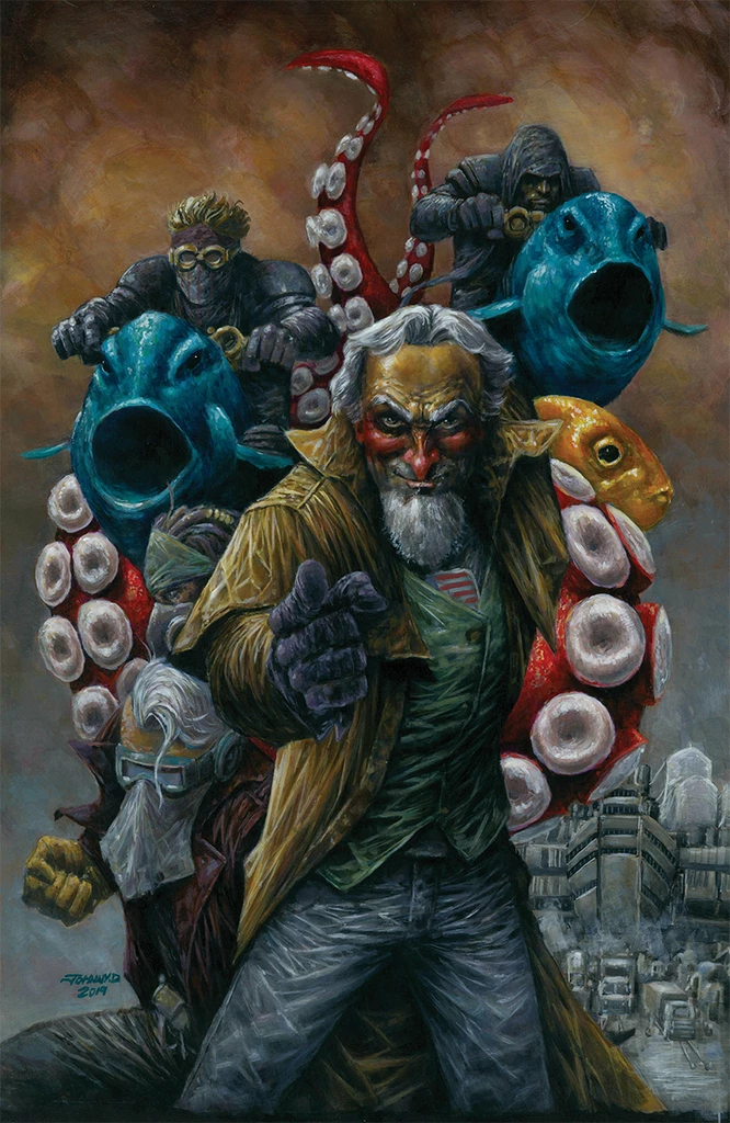 UNDISCOVERED COUNTRY #1 JOHNNY DESJARDINS VIRGIN VARIANT 2019 comic book IMAGE COMICS