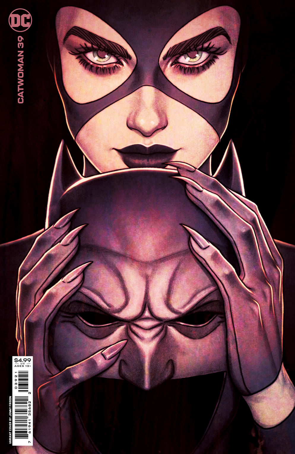 CATWOMAN #39 CVR B JENNY FRISON CARD STOCK VARIANT 2022 Catwoman DC COMICS