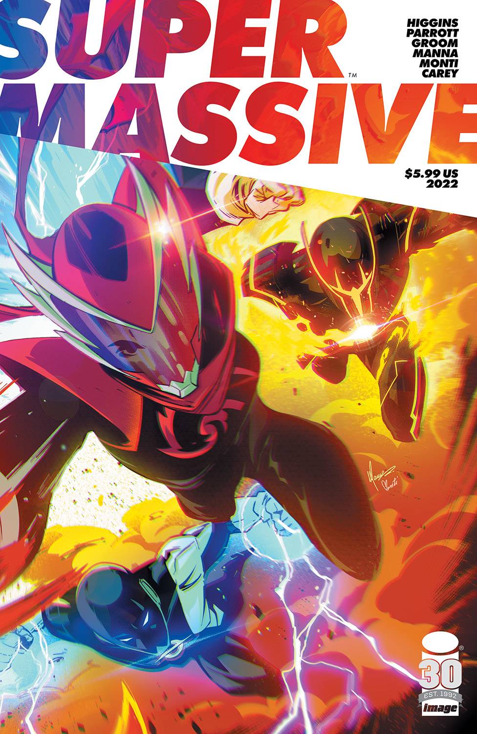 SUPERMASSIVE (ONE-SHOT) CVR A MANNA & MONTI 2022 IMAGE COMICS
