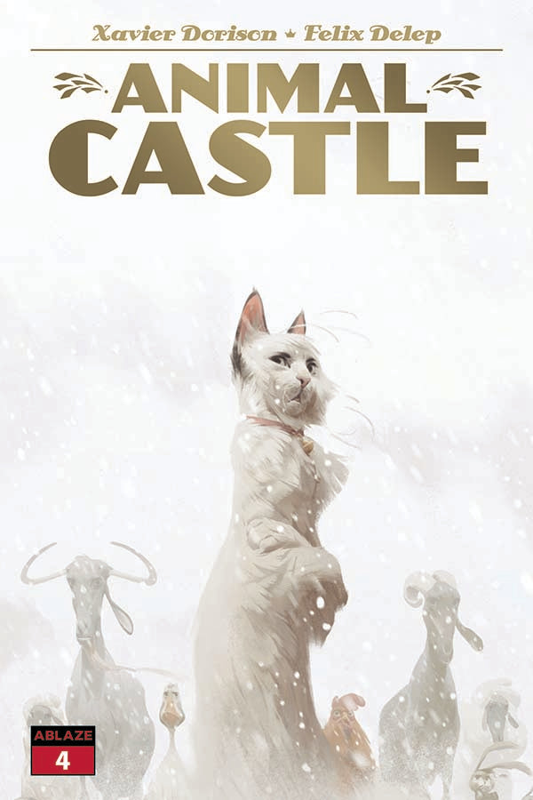 ANIMAL CASTLE #4 CVR A DELEP WINTER ANIMALS (MR) 2022 comic book ABLAZE