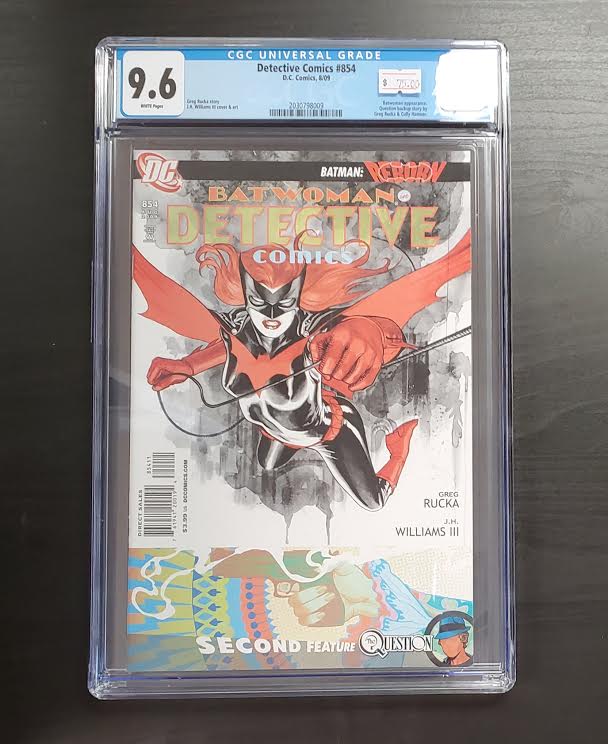 9.6 CGC Detective Comics #854 Batwoman 2009 CGC CGC