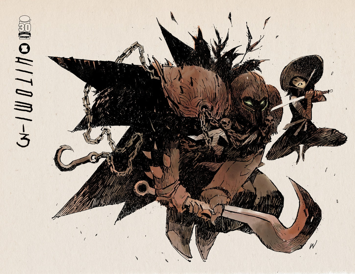 HITOMI #3 (OF 5) SPAWN VARIANT (MR) 2022 comic book IMAGE COMICS