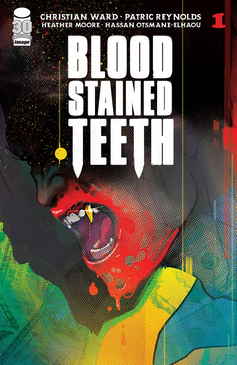 BLOOD-STAINED TEETH #1 CVR A WARD (MR) 2022 comic book IMAGE COMICS