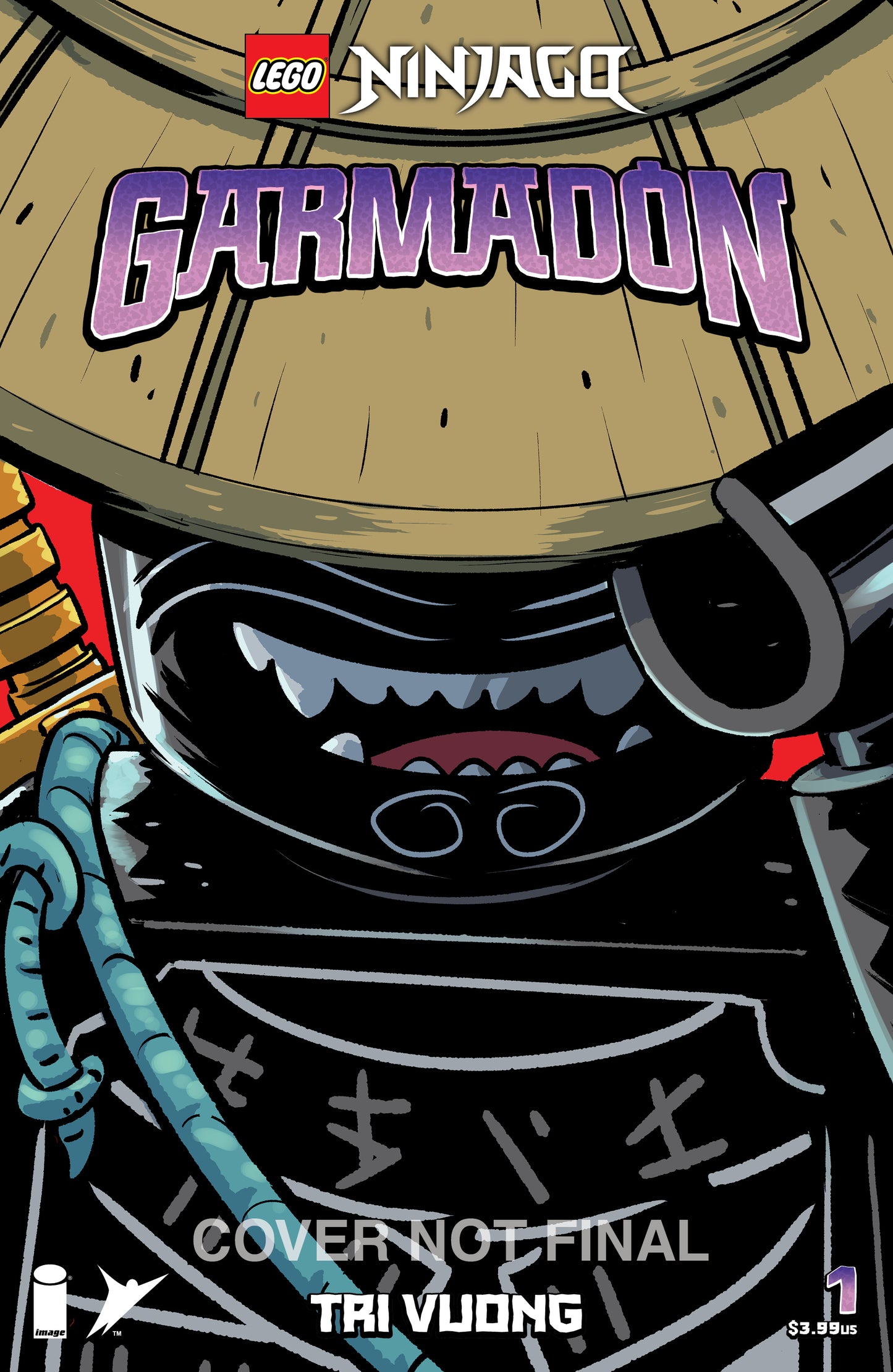 LEGO NINJAGO GARMADON #1 (OF 5) CVR A VUONG 2022 comic book IMAGE COMICS