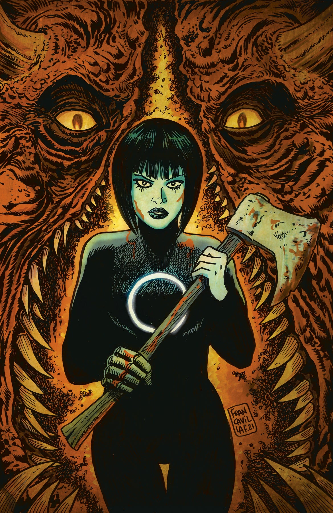 WE HAVE DEMONS #3 (OF 3) CVR B FRANCAVILLA (MR) 2022 DARK HORSE COMICS
