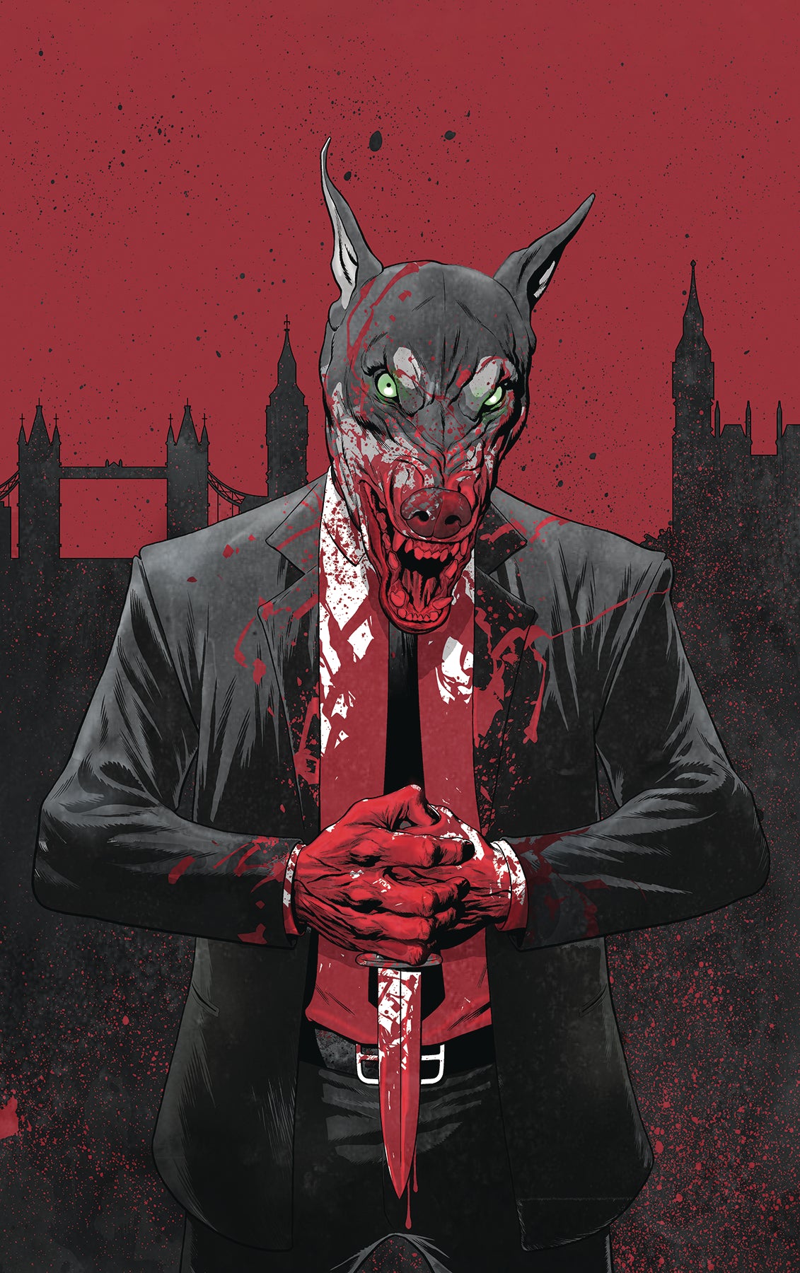DOGS OF LONDON #1 CVR A CLARKE 2022 comic book AFTERSHOCK COMICS
