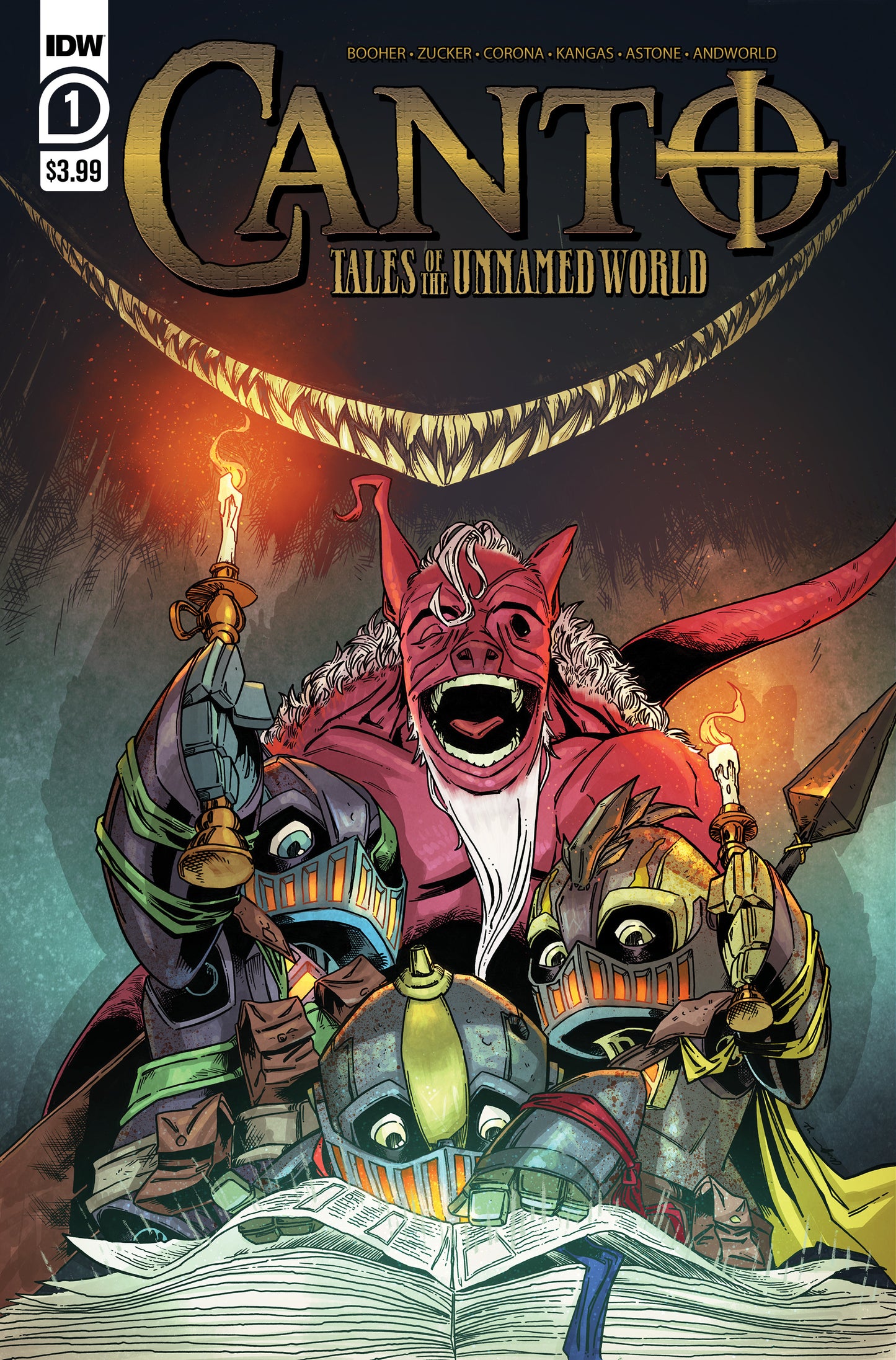 CANTO TALES OF THE UNNAMED WORLD #1 CVR A LIANA KANGA 2021 comic book IDW PUBLISHING