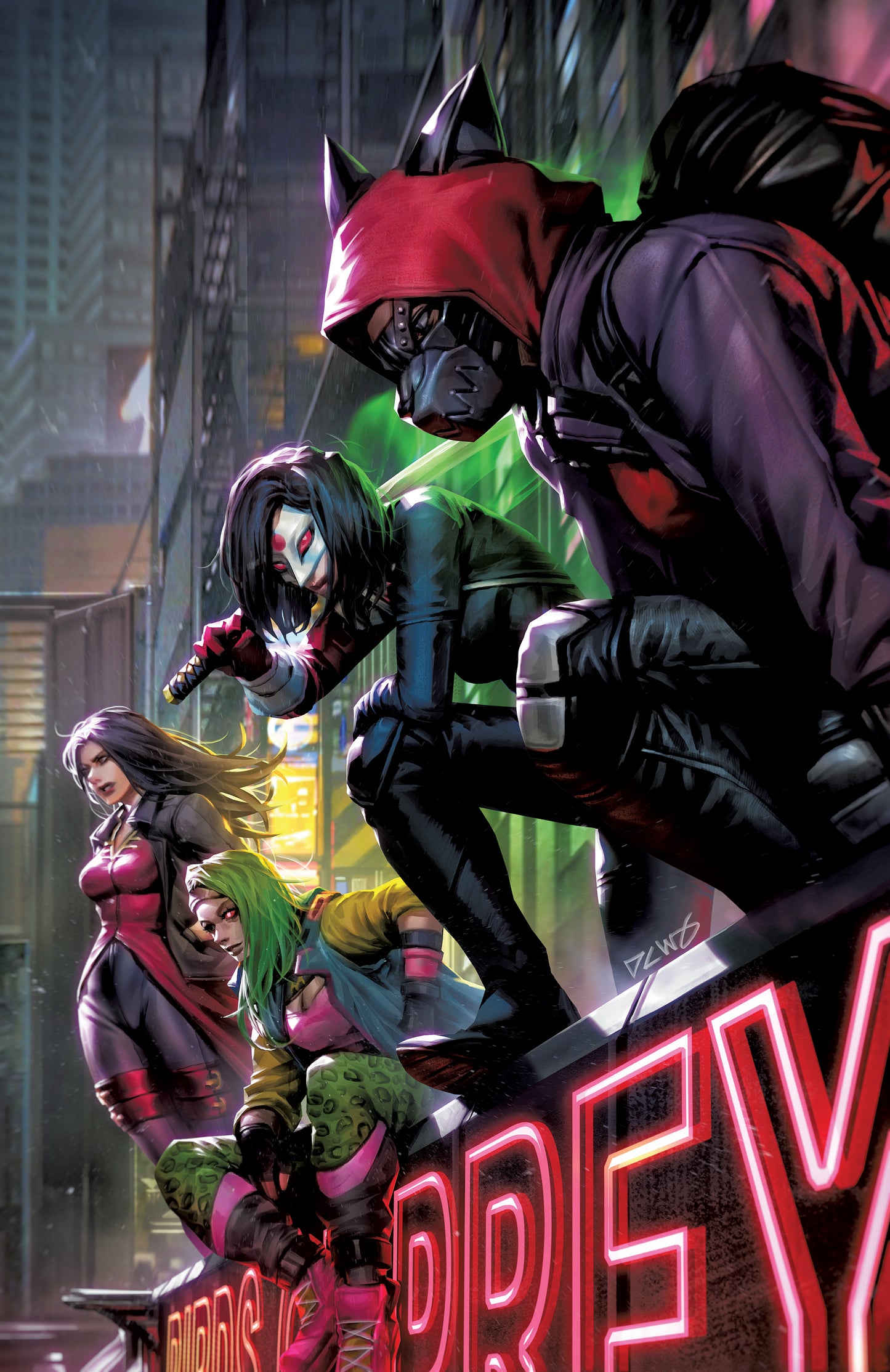 BATMAN URBAN LEGENDS #16 CVR C DERRICK CHEW VARIANT 2022 Batman Urban Legends DC COMICS