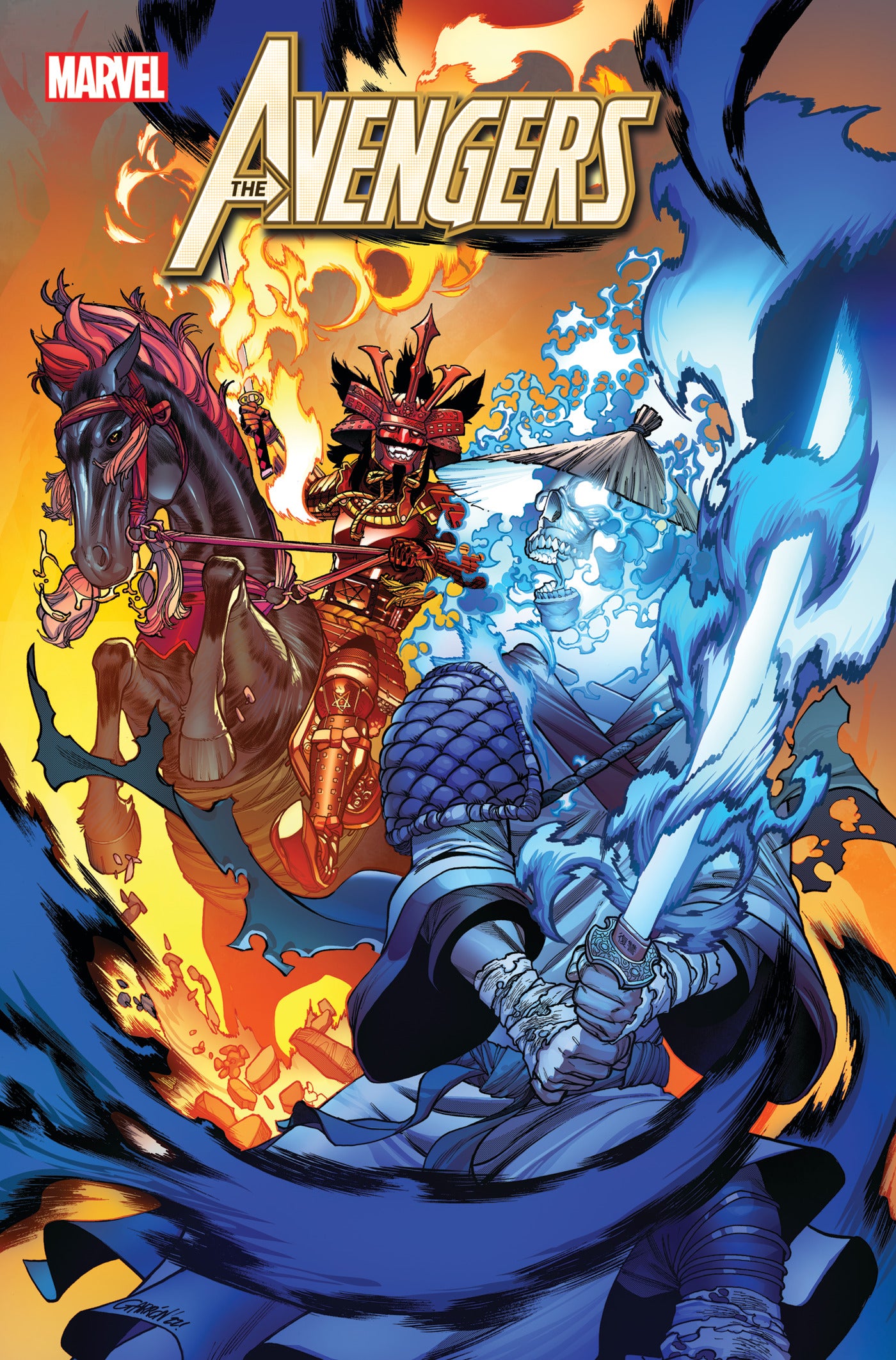 AVENGERS #58 (1ST APP GHOST RONIN) 2022 Avengers MARVEL PRH