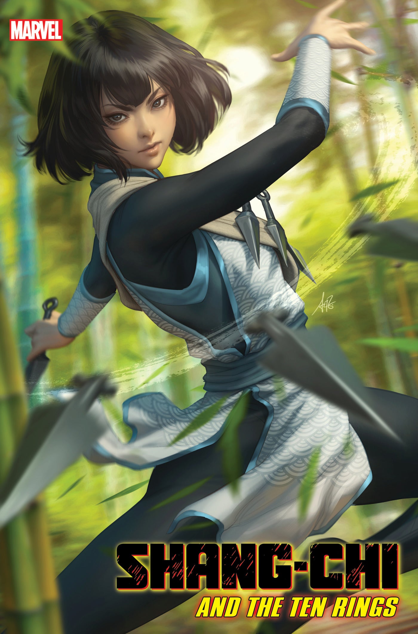 SHANG-CHI AND TEN RINGS #1 ARTGERM VARIANT (1ST APP RED CANNON) 2022 Shang-Chi MARVEL PRH