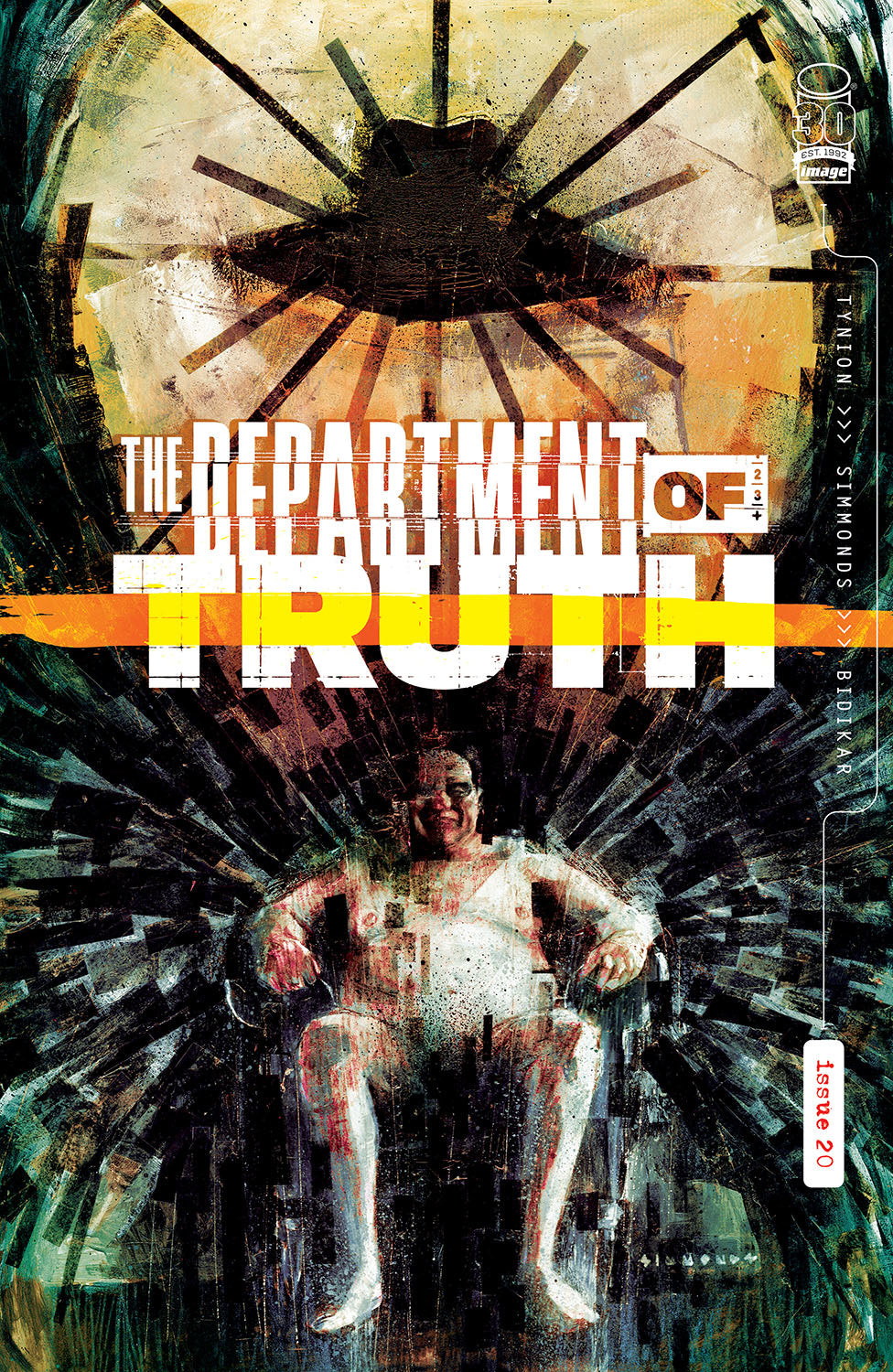 DEPARTMENT OF TRUTH #20 CVR A SIMMONDS (MR) 2022 Department of Truth IMAGE COMICS