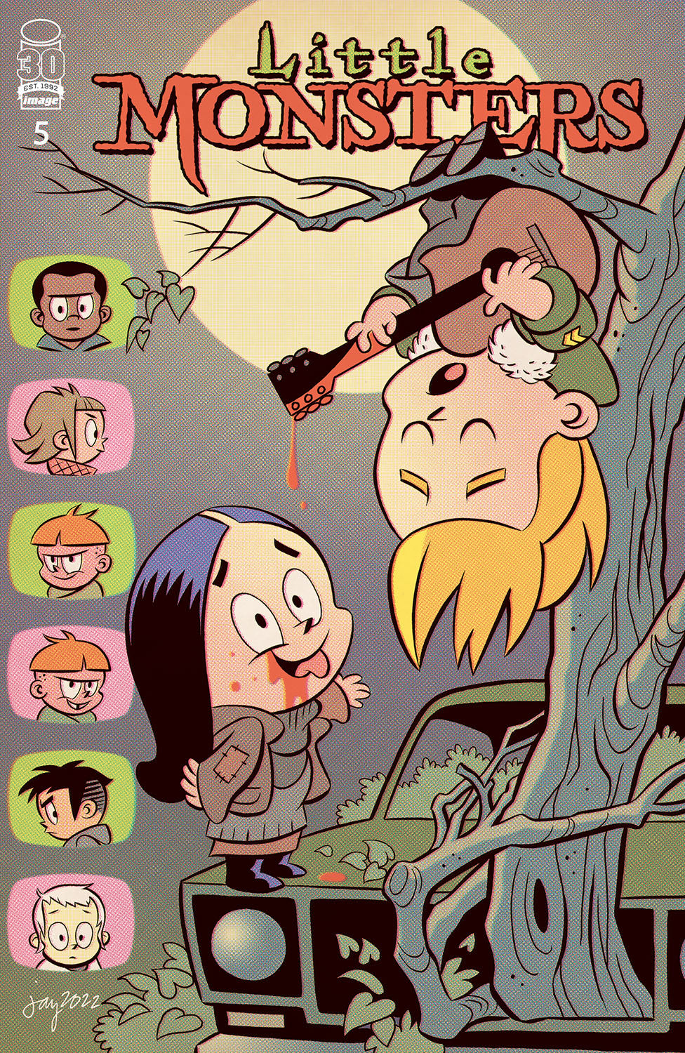 LITTLE MONSTERS #5 CVR B STEPHENS (MR) 2022 IMAGE COMICS