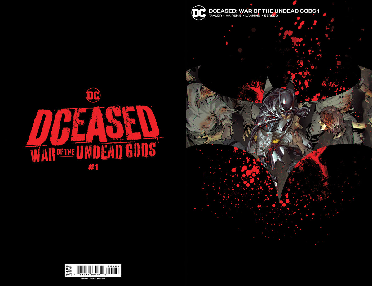 08/09/2022 DCEASED WAR OF THE UNDEAD GODS #1 (OF 8) CVR B KAEL NGU ACETATE CARD STOCK VARIANT comic book DC COMICS