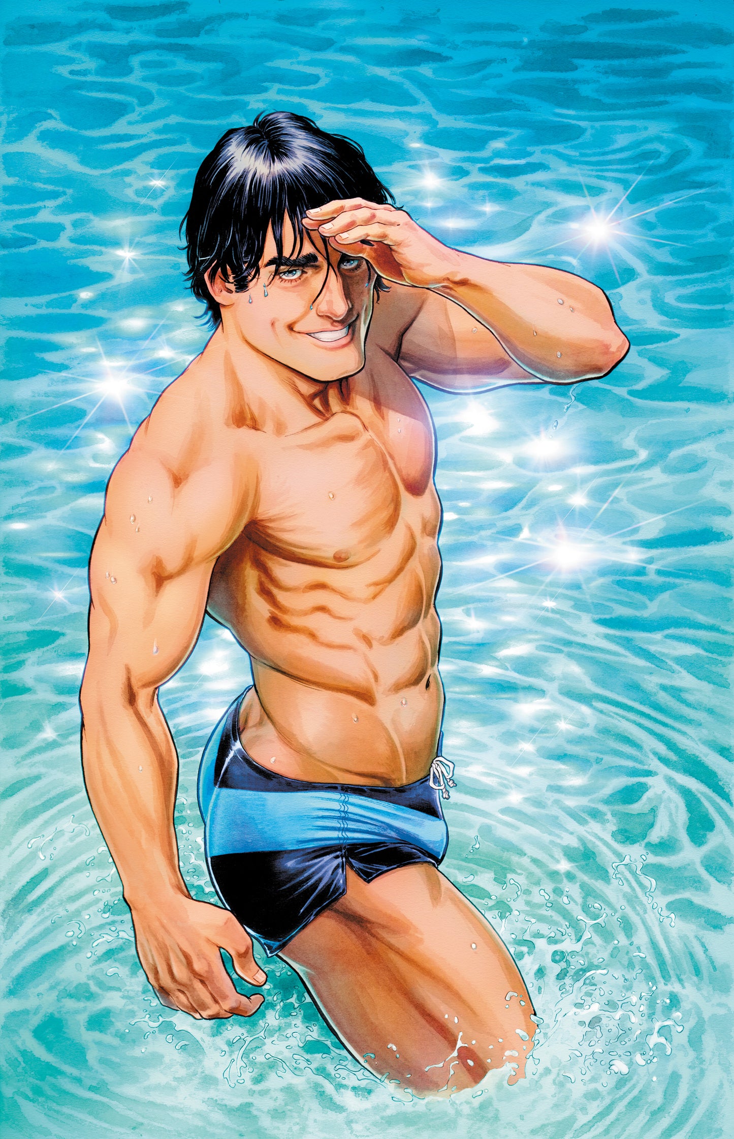 NIGHTWING #95 CVR C NICOLA SCOTT SWIMSUIT CARD STOCK VARIANT 2022 Nightwing DC COMICS