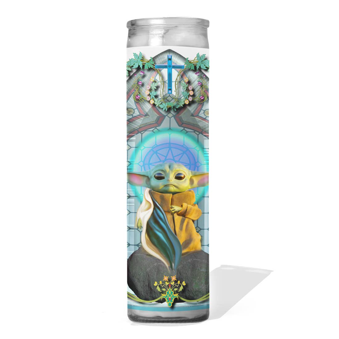 Baby Yoda Celebrity Prayer Candle Calm Down Caren