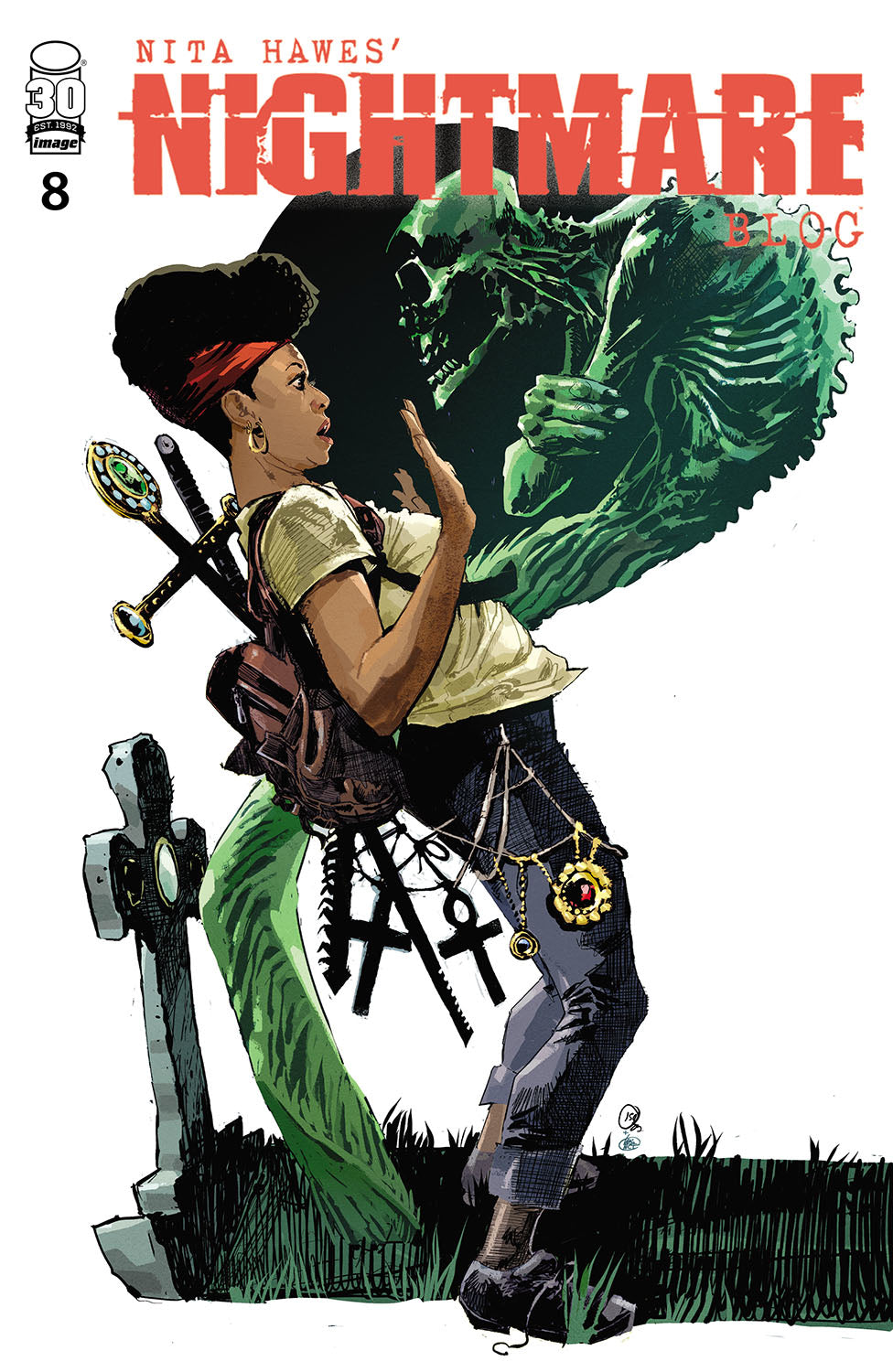 NITA HAWES NIGHTMARE BLOG #8 CVR B ALEXANDER (MR) 2022 comic book IMAGE COMICS