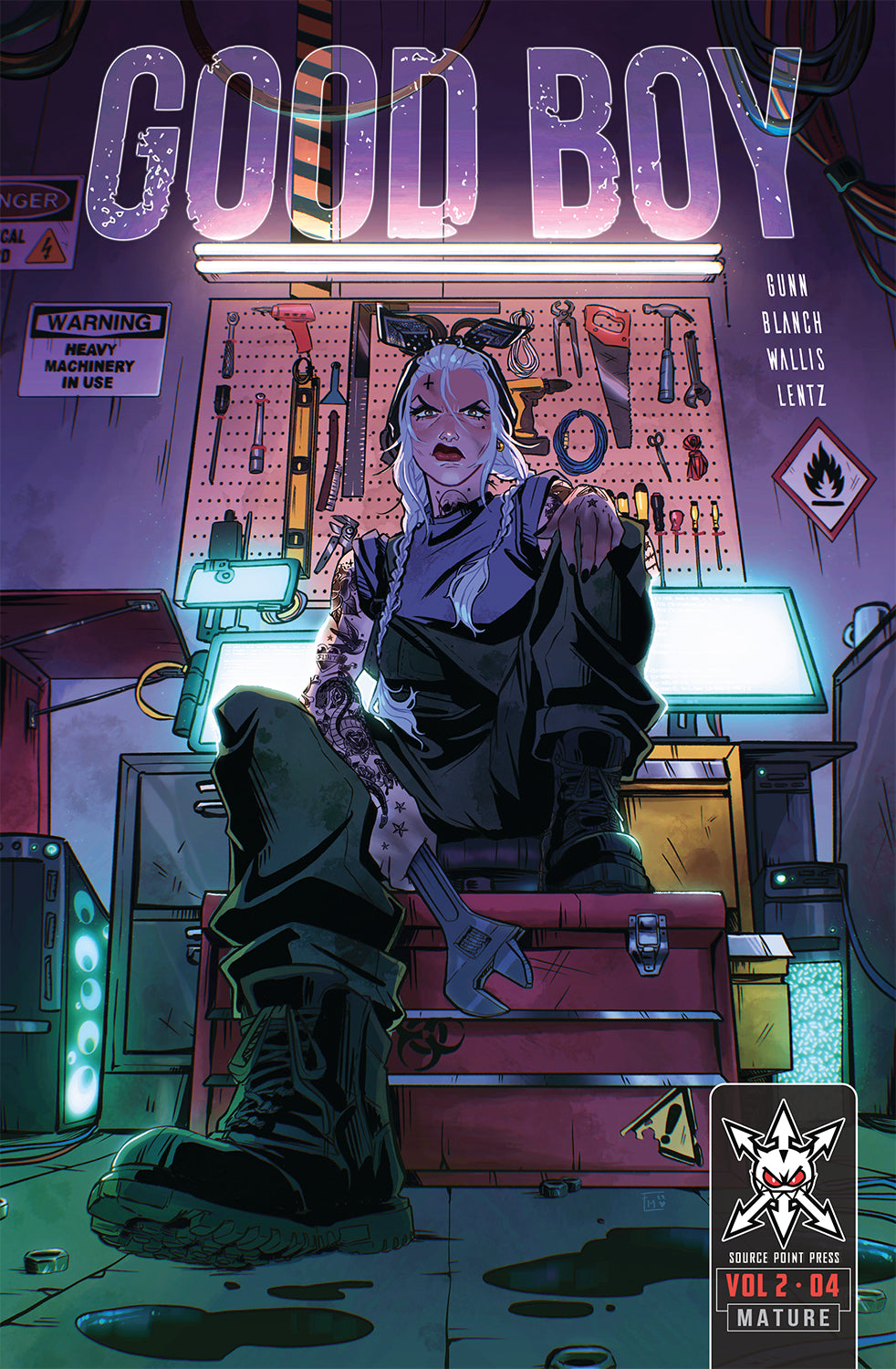 GOOD BOY VOL 2 #4 (OF 4) CVR B EWART (MR) 2022 comic book SOURCE POINT PRESS