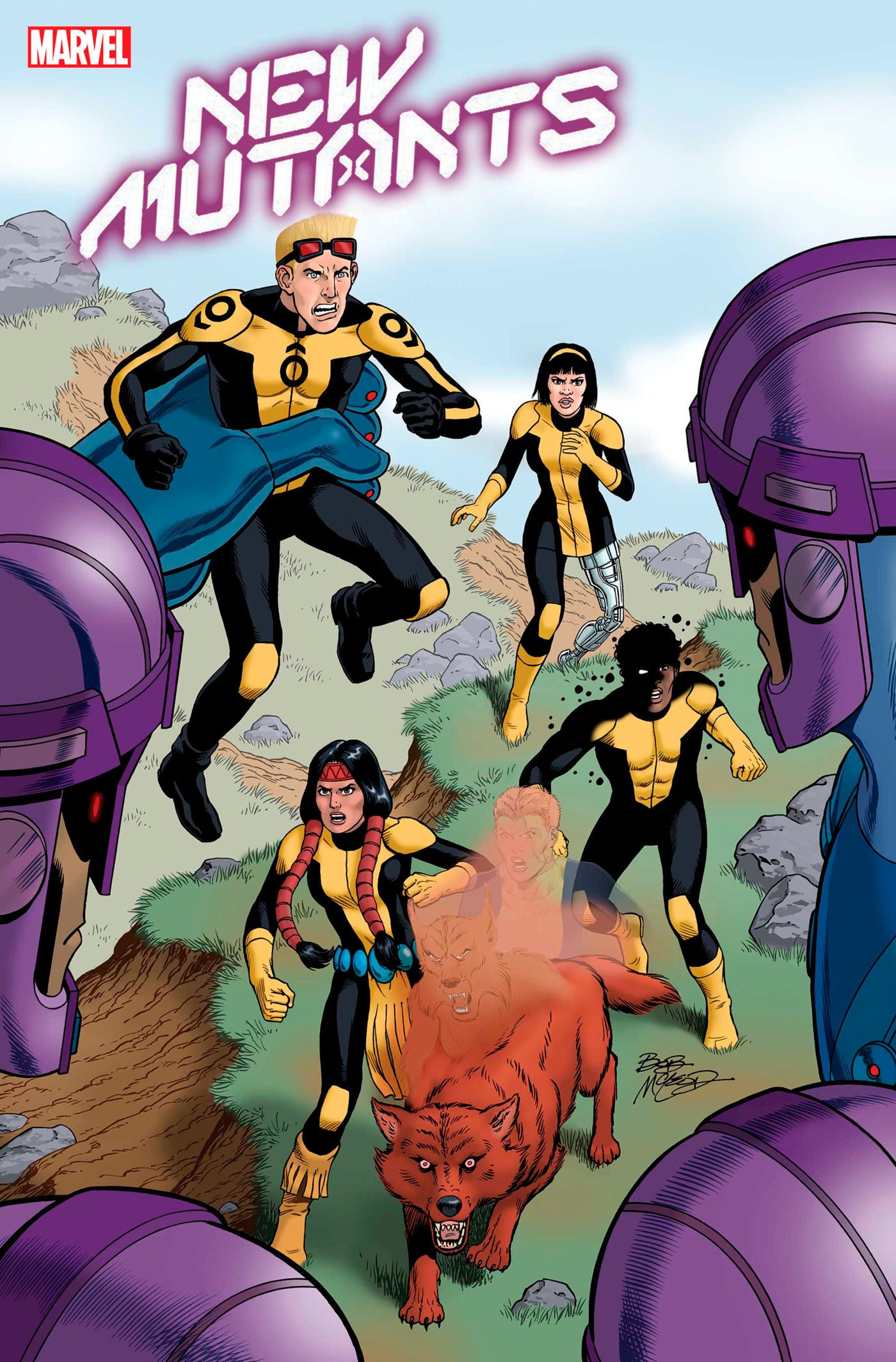 NEW MUTANTS #30 MCLEOD VARIANT 2022 New Mutants MARVEL PRH