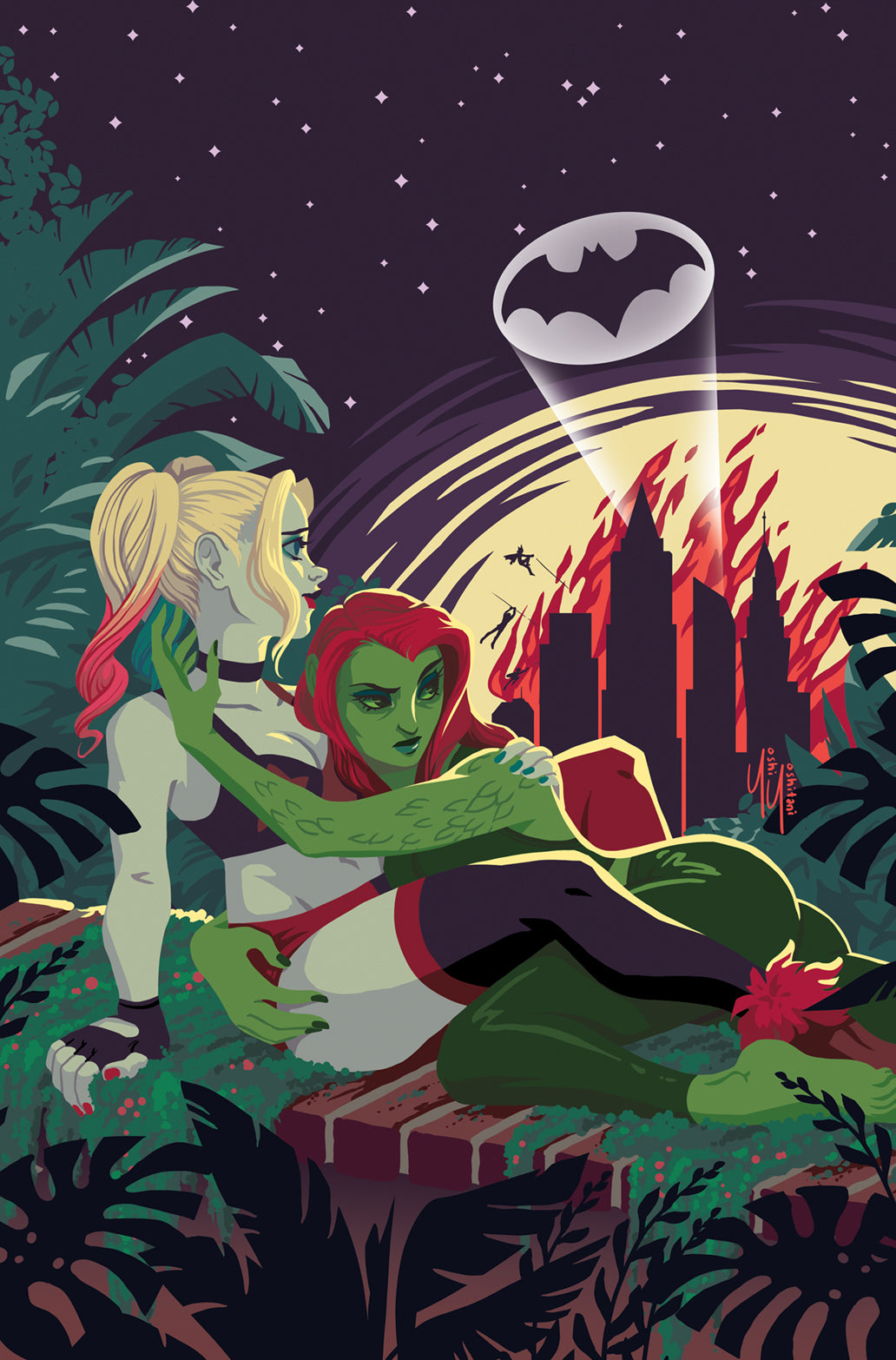 HARLEY QUINN THE ANIMATED SERIES LEGION OF BATS #1 (OF 6) CVR A YOSHI YOSHITANI (MR) 2022 Harley Quinn DC COMICS
