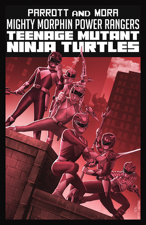 MMPR TMNT II #1 (OF 5) CVR G MMPR VARIANT BERNARDO 2022 TMNT BOOM! STUDIOS