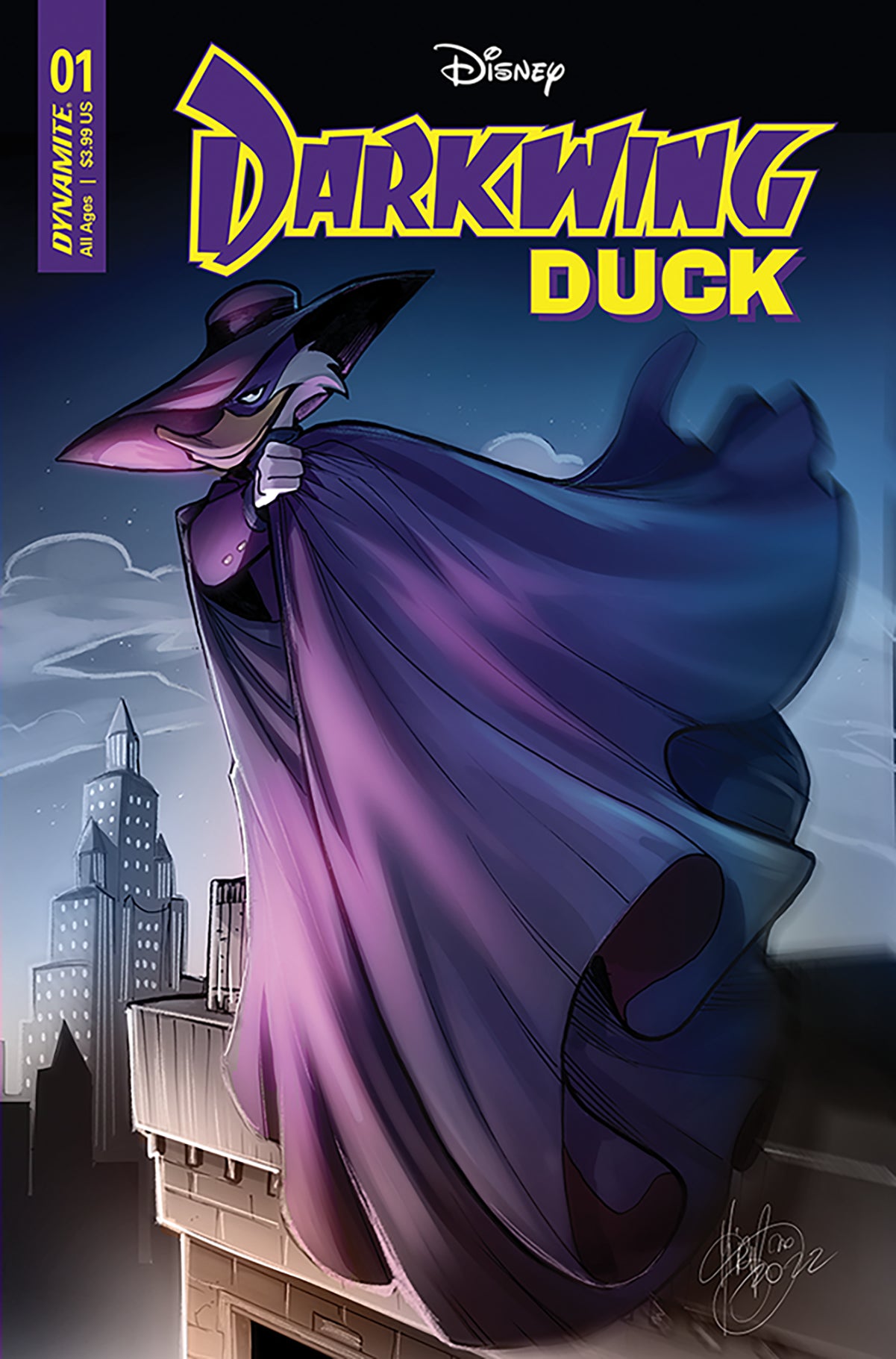 DARKWING DUCK #1 CVR B ANDOLFO Darkwing Duck DYNAMITE