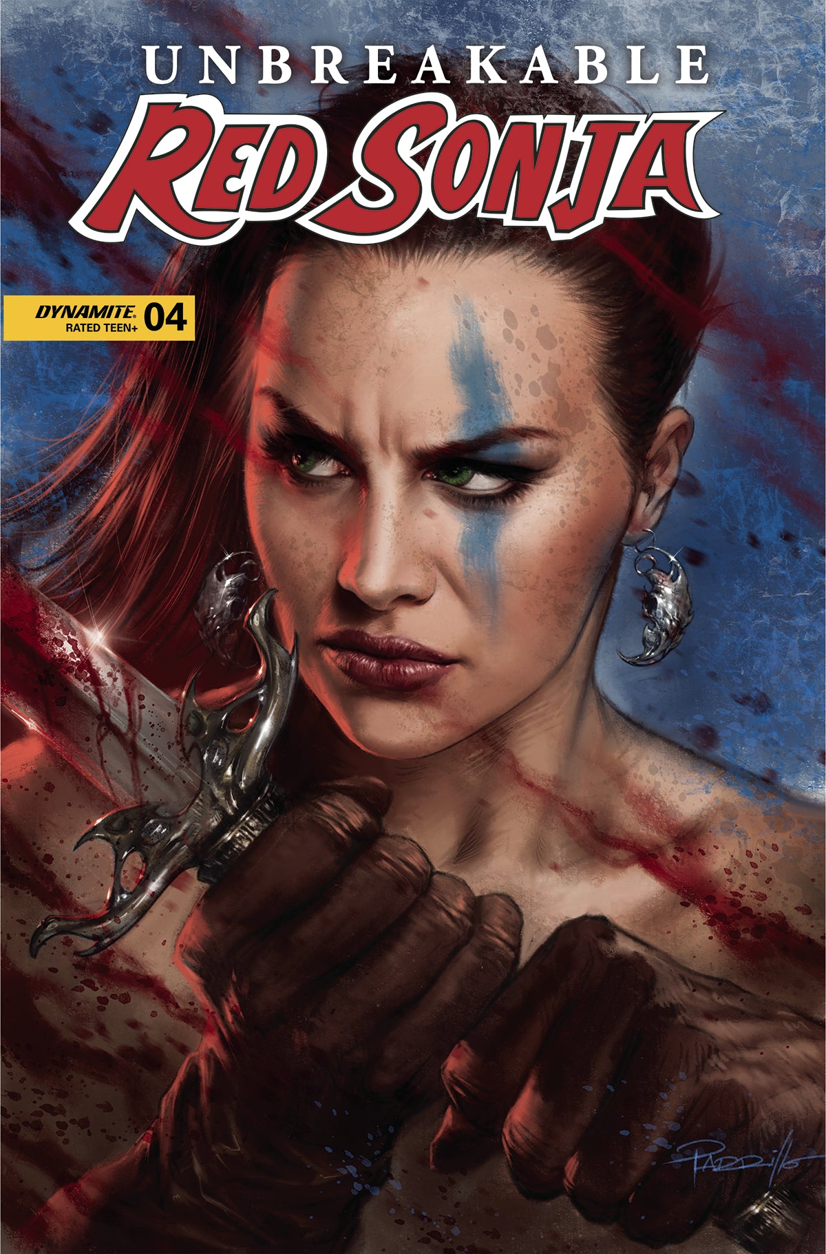UNBREAKABLE RED SONJA #4 CVR A PARRILLO 2023 Red Sonja DYNAMITE