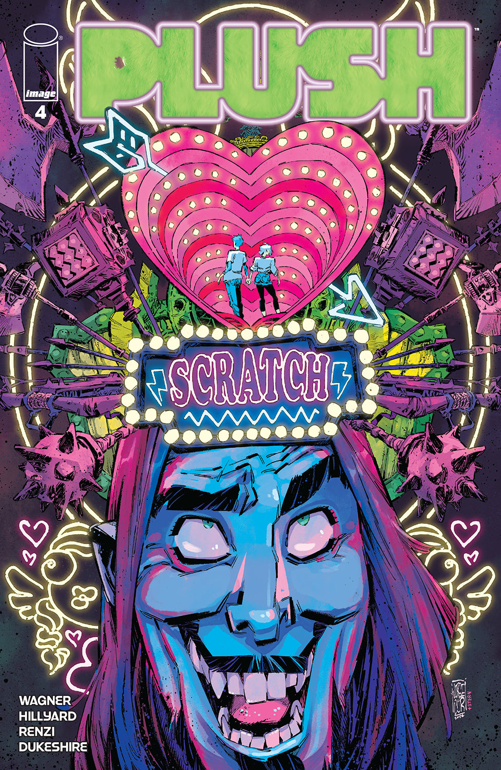 PLUSH #4 (OF 6) CVR C CORONA & STERN (MR) 2023 IMAGE COMICS